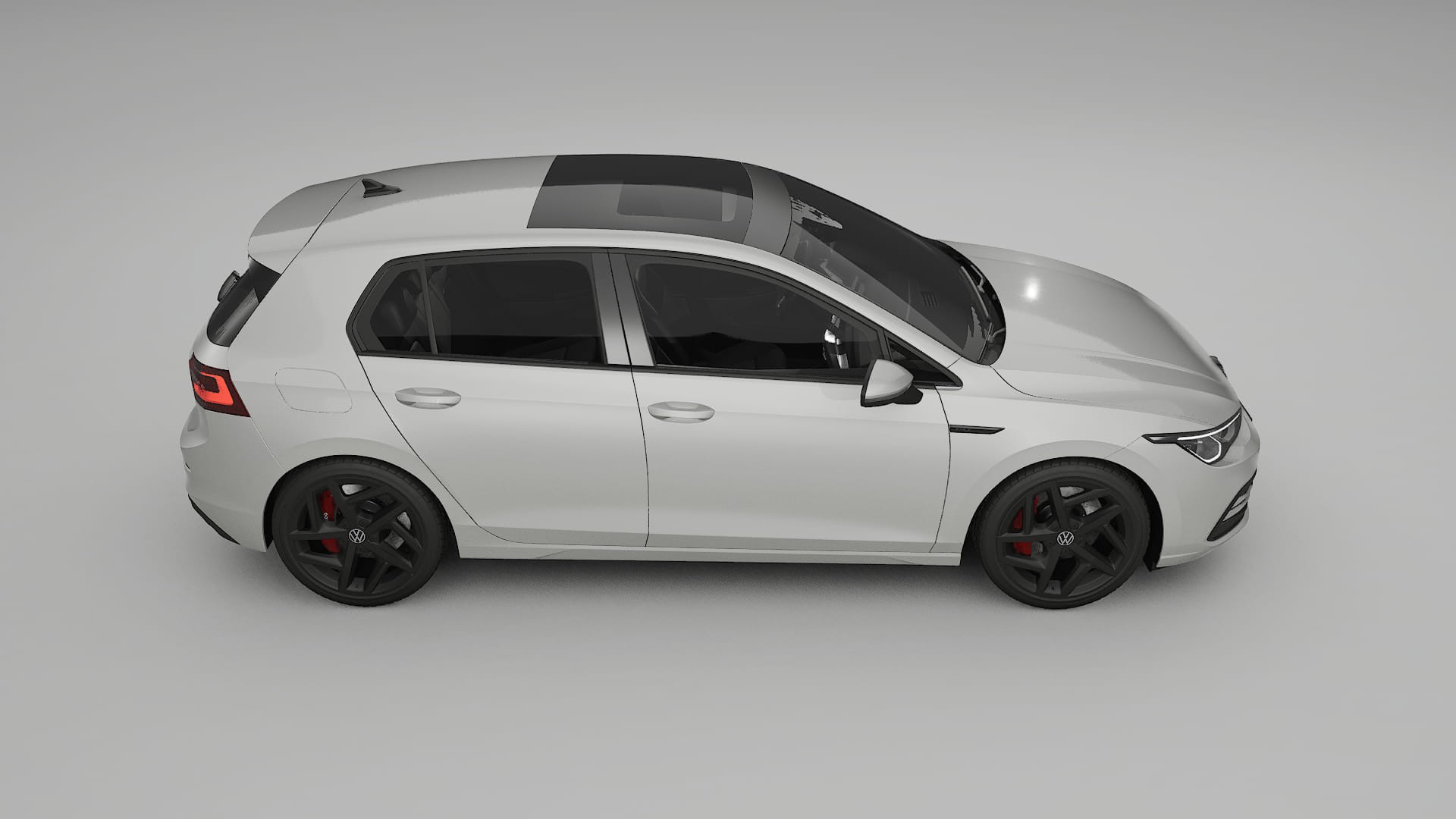 VW Golf Mk8 PPF Fólie | PEARL TPU PPF - kompletní pre-cut kit