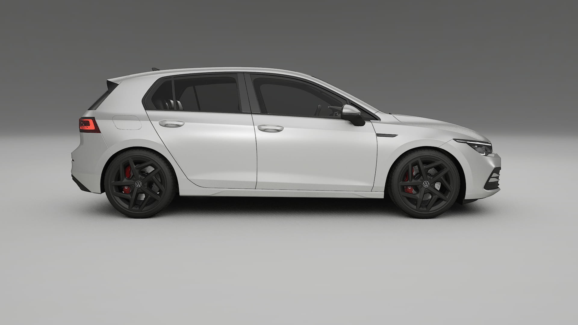 VW Golf Mk8 PPF Fólie | OPAL TPU PPF - kompletní pre-cut kit