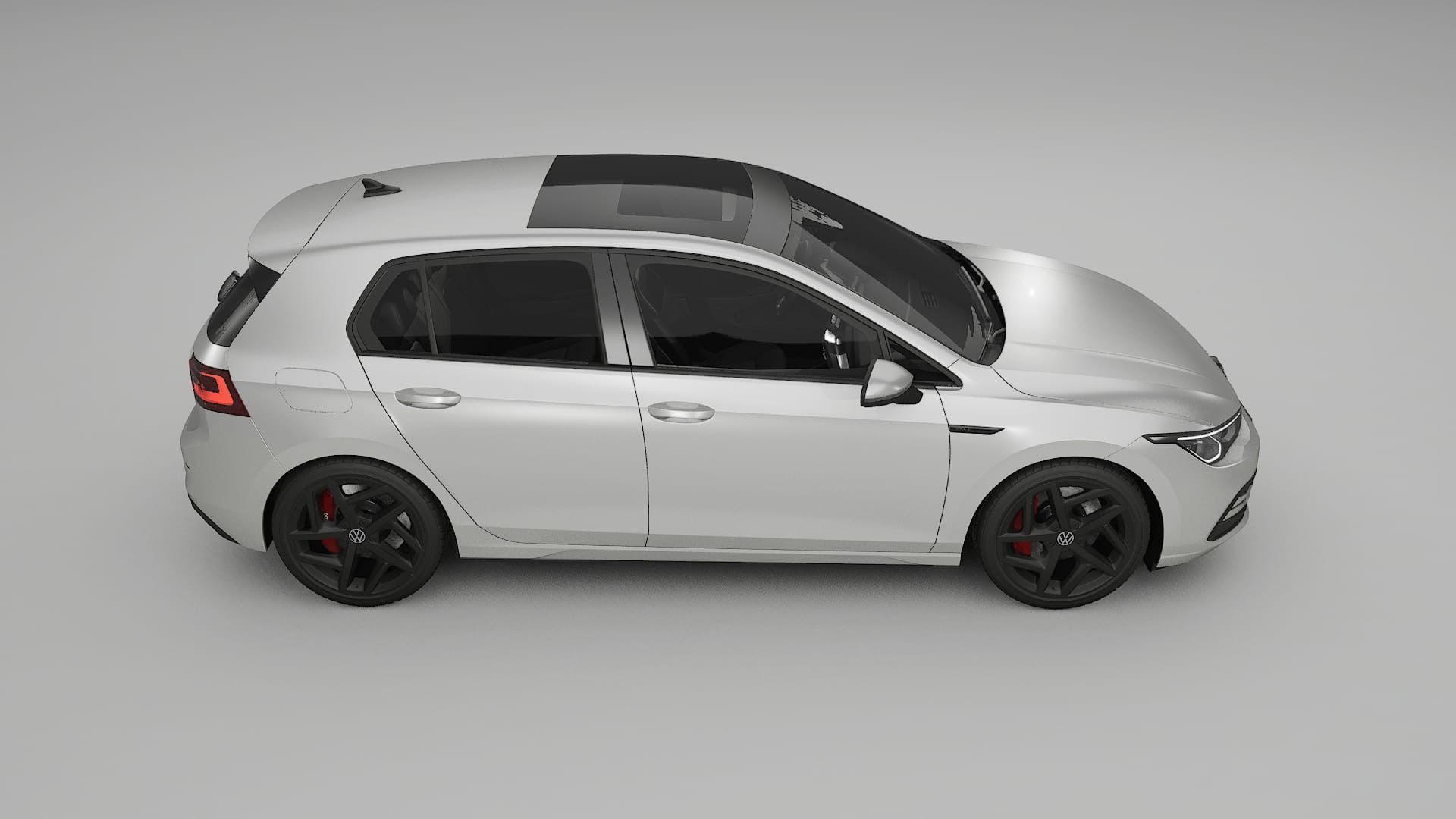 VW Golf Mk8 PPF Fólie | OPAL TPU PPF - kompletní pre-cut kit