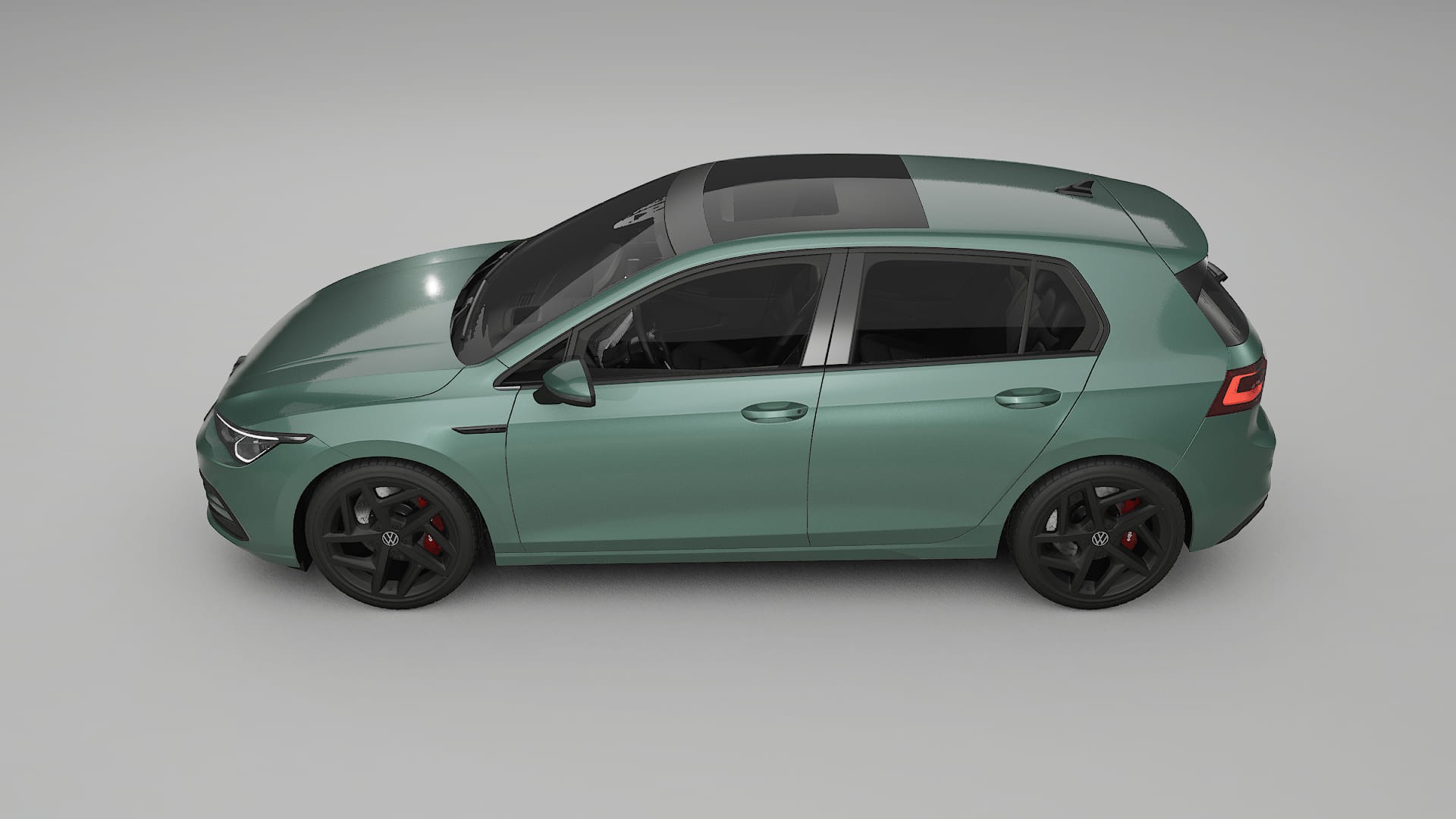 VW Golf Mk8 PPF Fólie | EVERGREEN TPU PPF - kompletní pre-cut kit