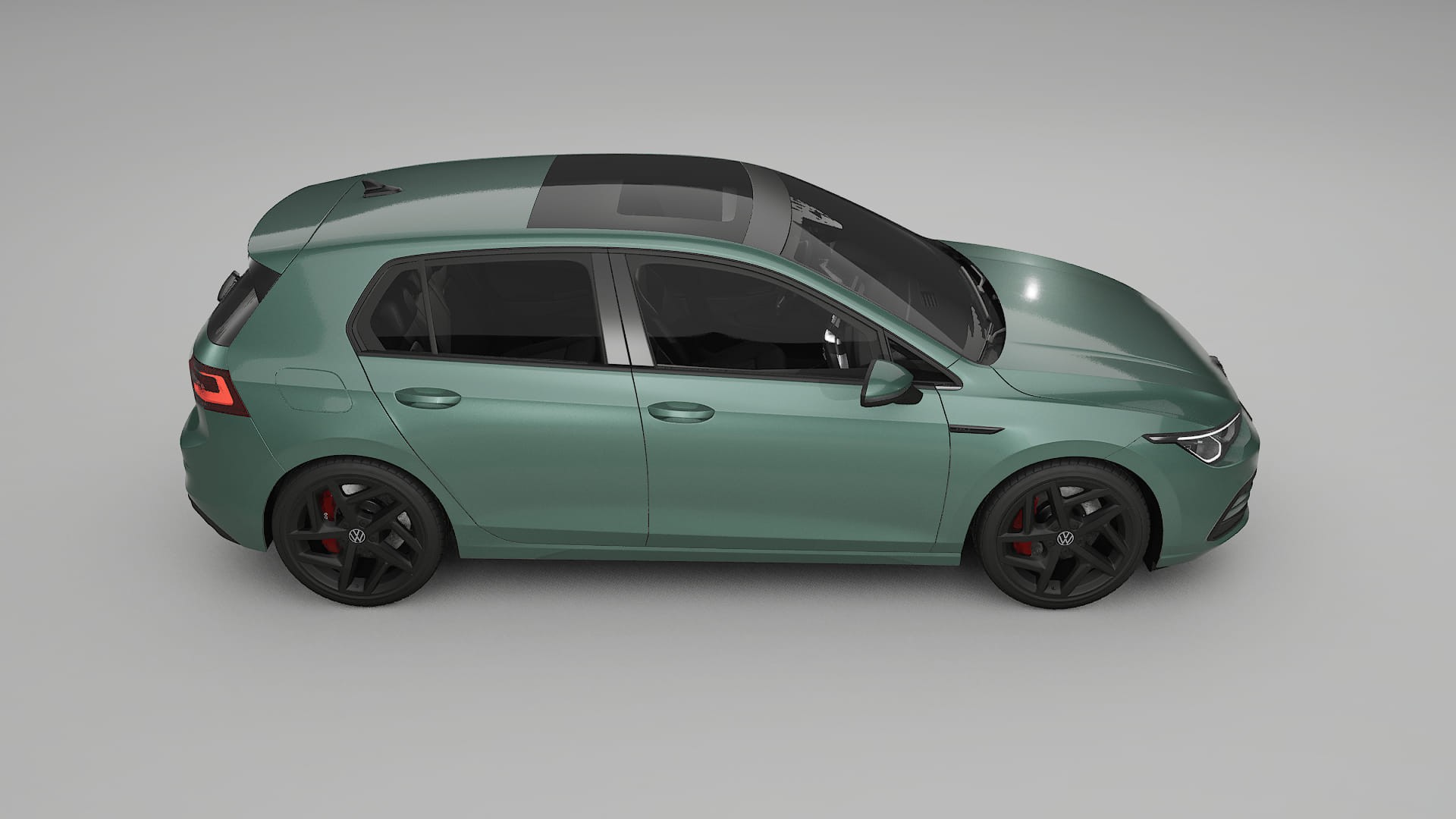 VW Golf Mk8 PPF Fólie | EVERGREEN TPU PPF - kompletní pre-cut kit