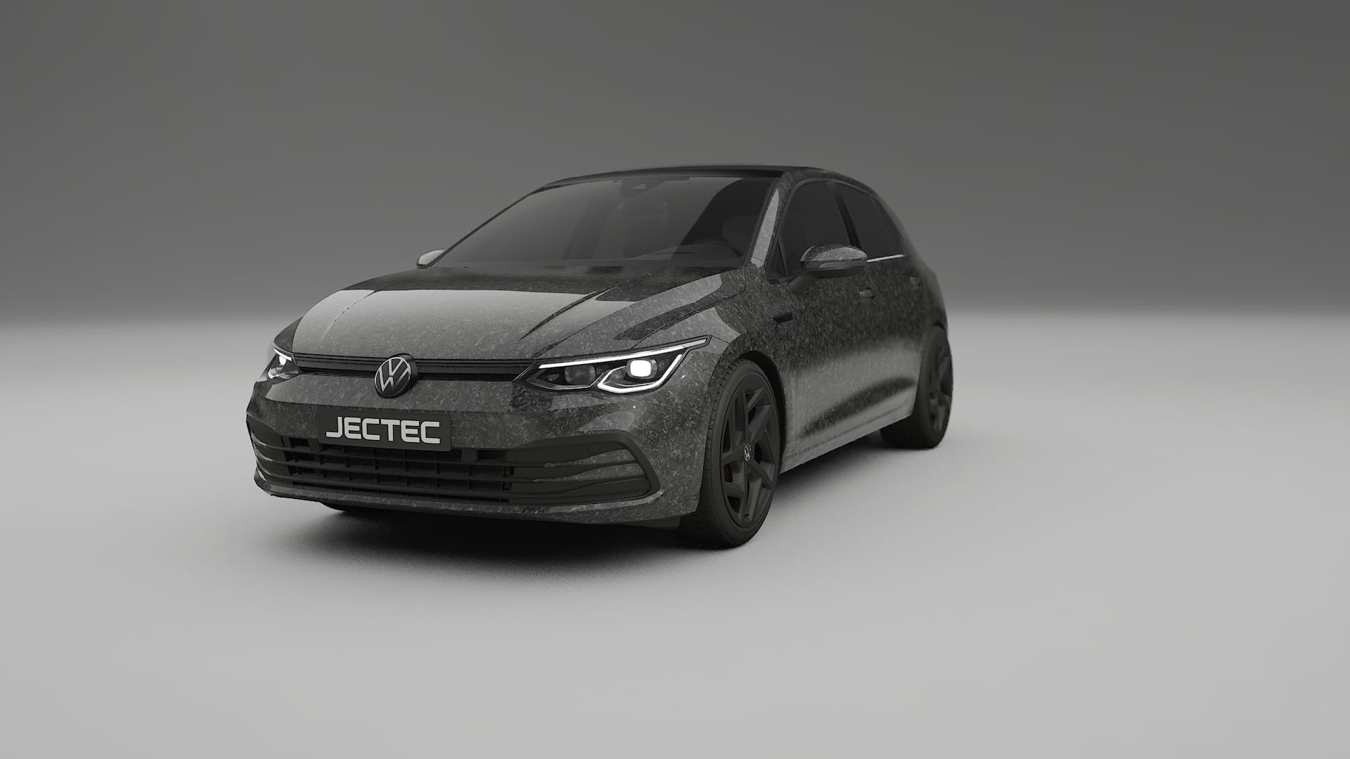 VW Golf Mk8 PPF Fólie | FORGED S TPU PPF - kompletní pre-cut kit