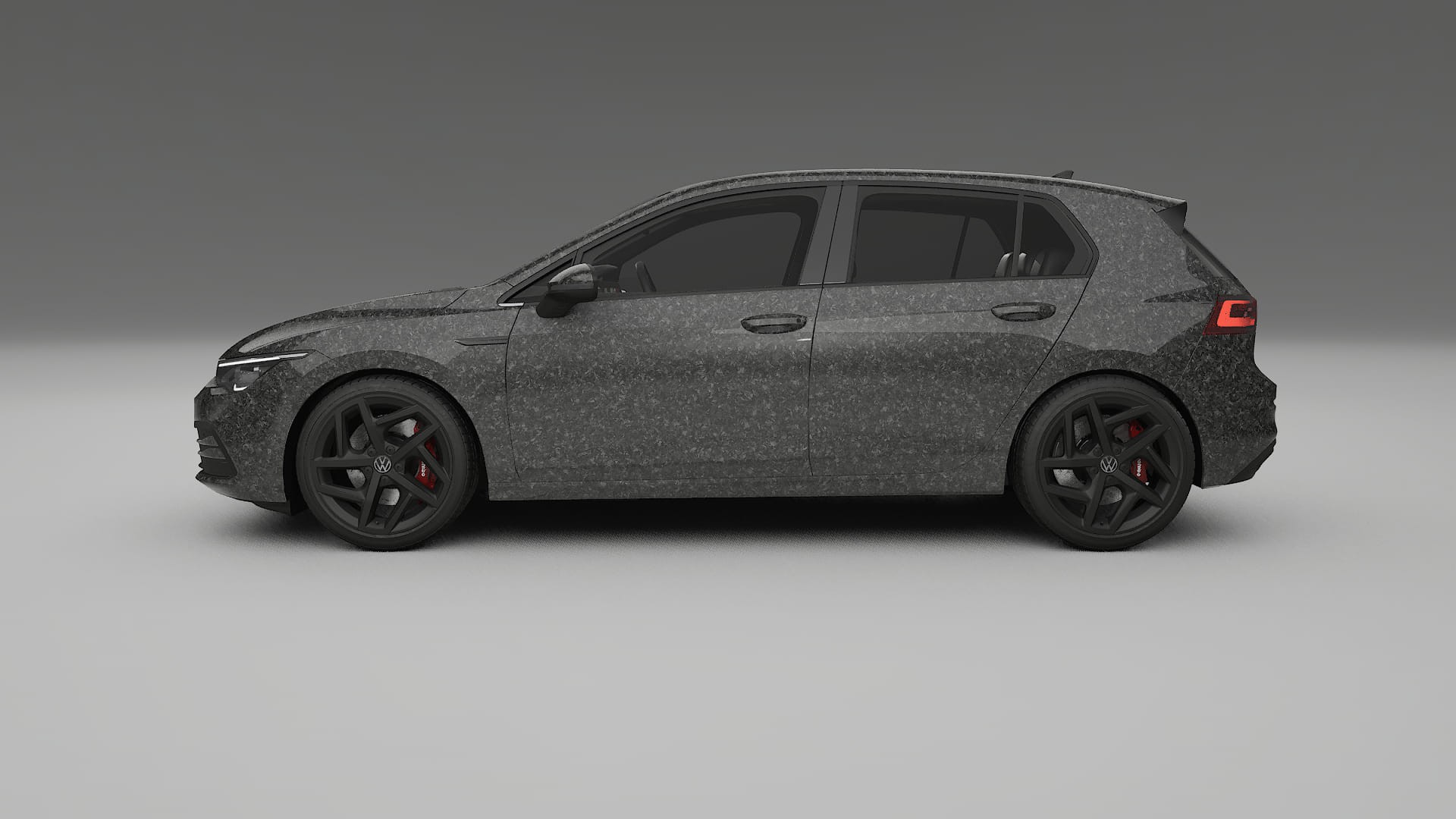 VW Golf Mk8 PPF Fólie | FORGED S TPU PPF - kompletní pre-cut kit