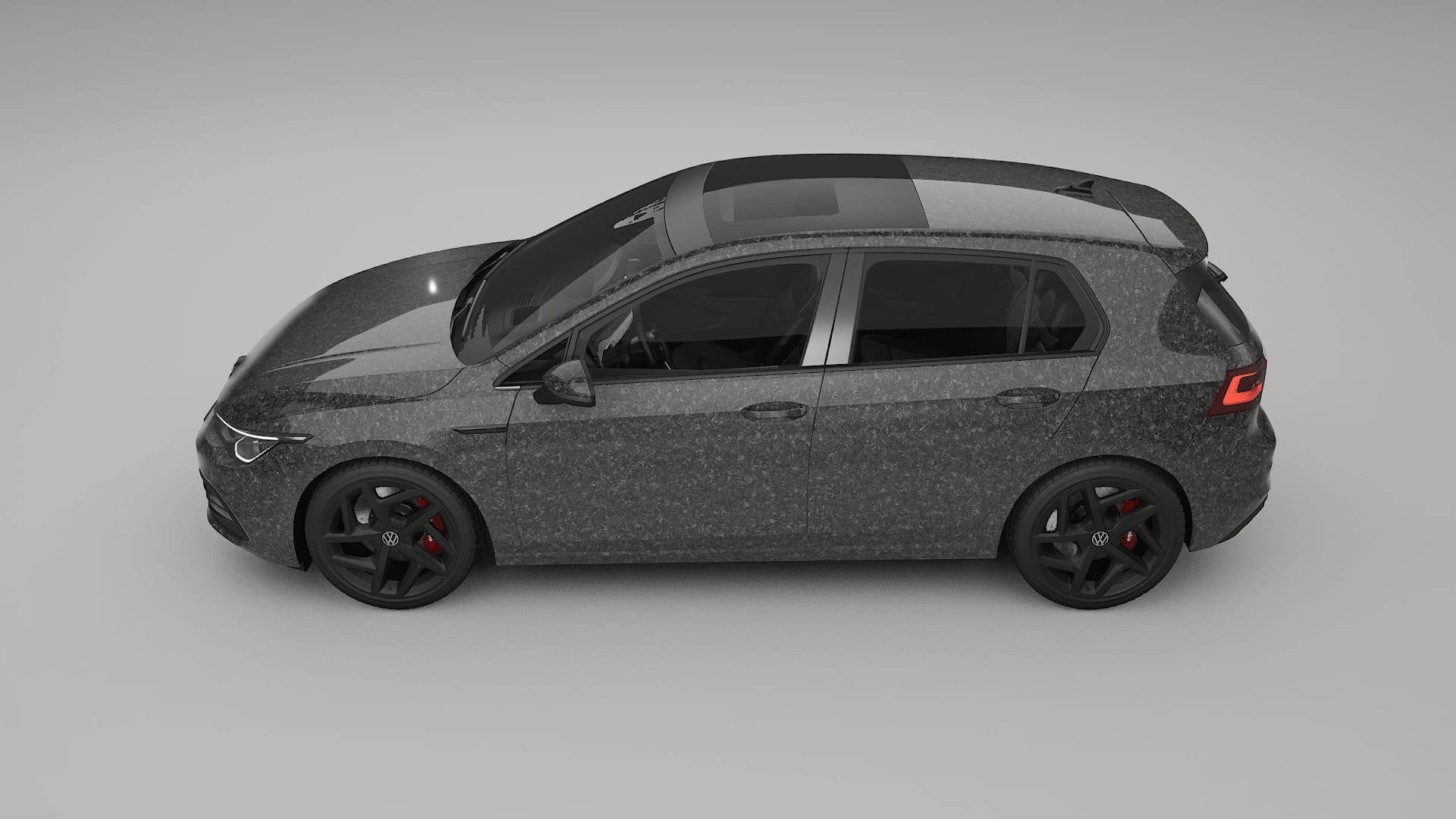 VW Golf Mk8 PPF Fólie | FORGED S TPU PPF - kompletní pre-cut kit