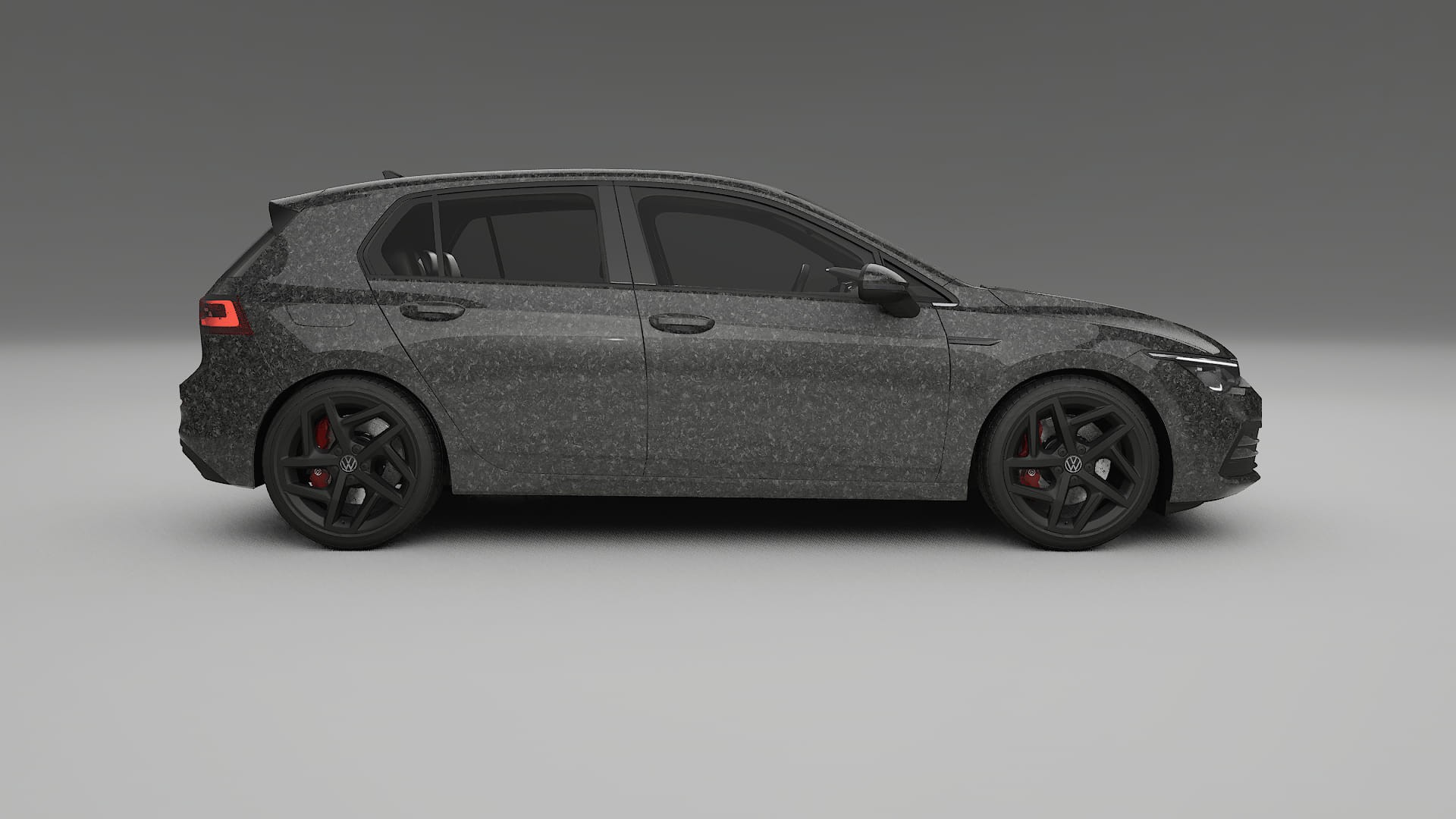 VW Golf Mk8 PPF Fólie | FORGED S TPU PPF - kompletní pre-cut kit