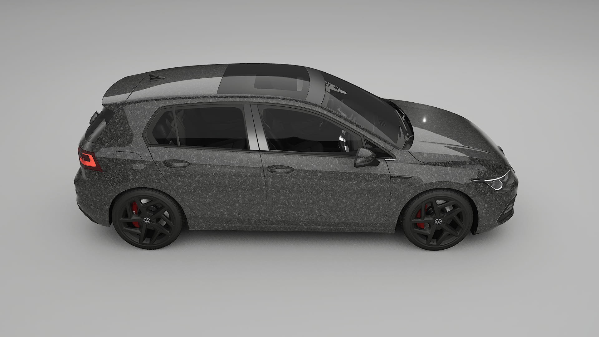 VW Golf Mk8 PPF Fólie | FORGED S TPU PPF - kompletní pre-cut kit