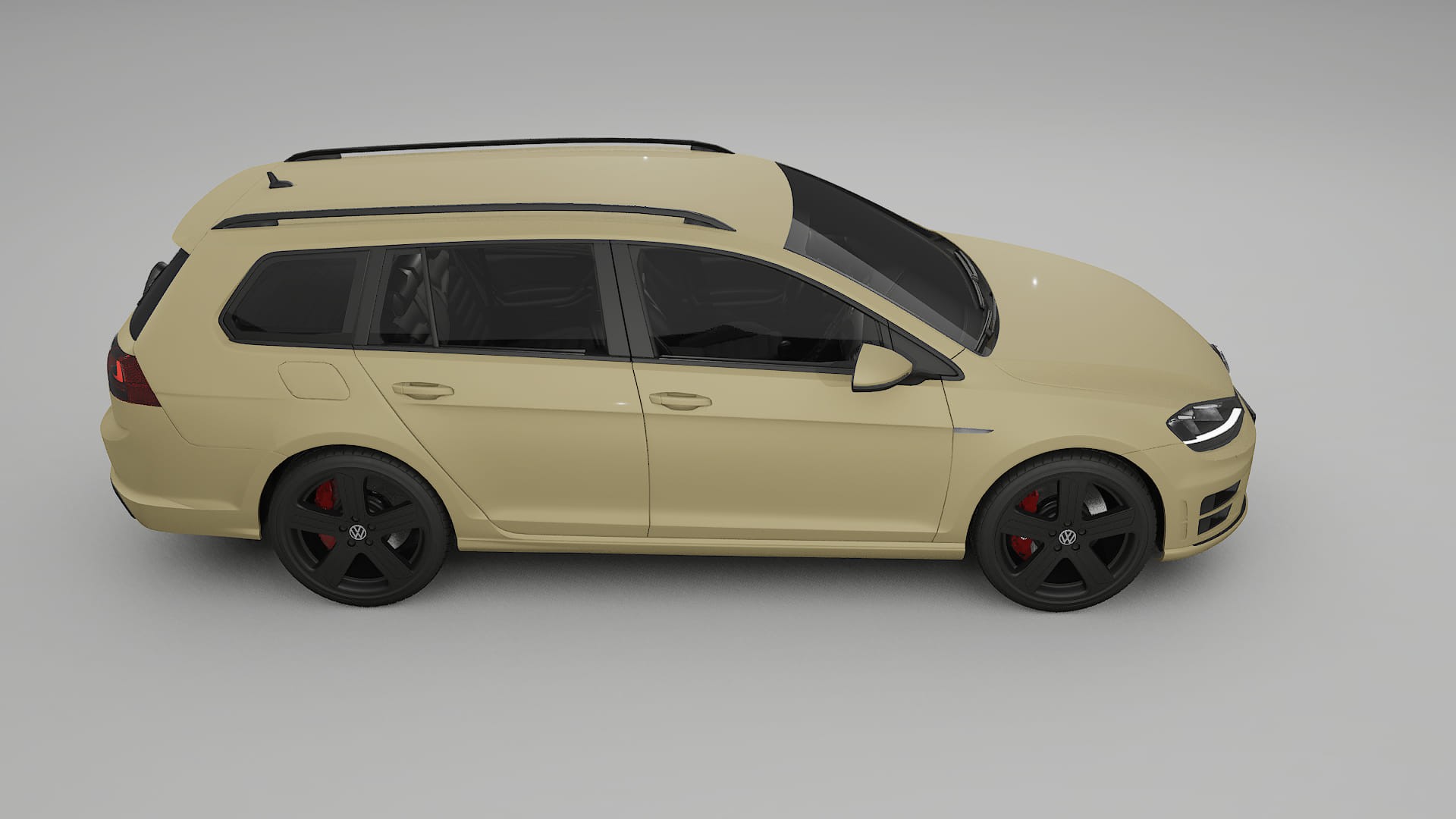 VW Golf Variant Mk7 PPF Fólie | SAND TPU PPF - kompletní pre-cut kit