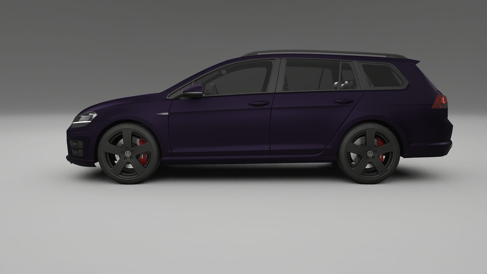 VW Golf Variant Mk7 PPF Fólie | VIOLET TPU PPF - kompletní pre-cut kit