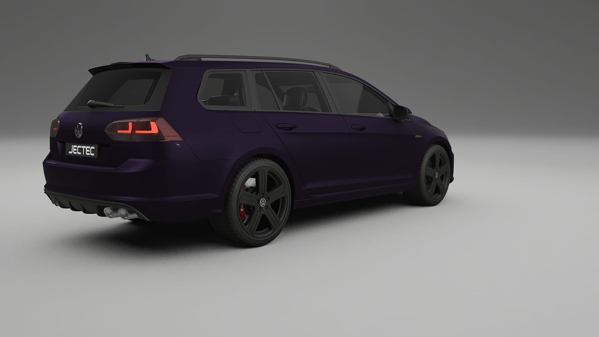 VW Golf Variant Mk7 PPF Fólie | VIOLET TPU PPF - kompletní pre-cut kit