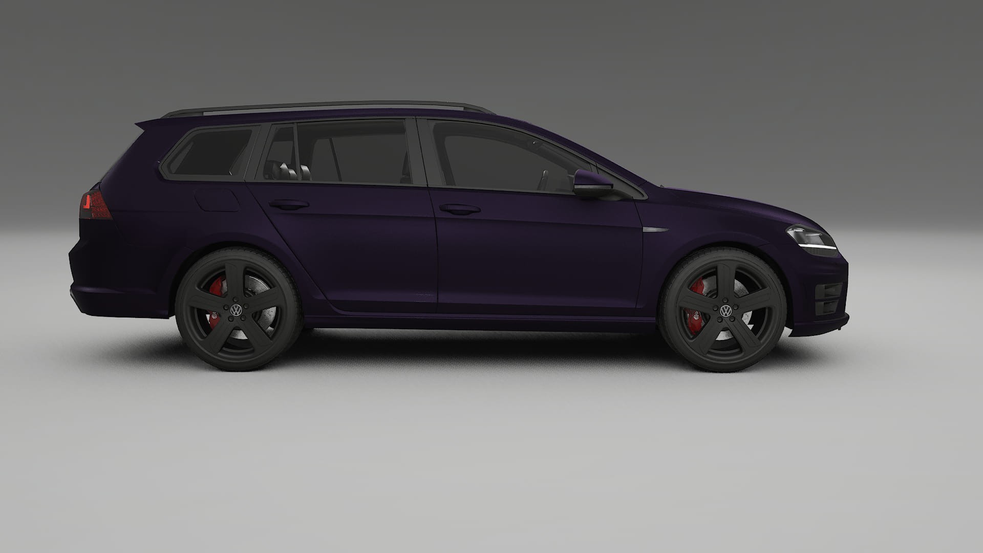 VW Golf Variant Mk7 PPF Fólie | VIOLET TPU PPF - kompletní pre-cut kit