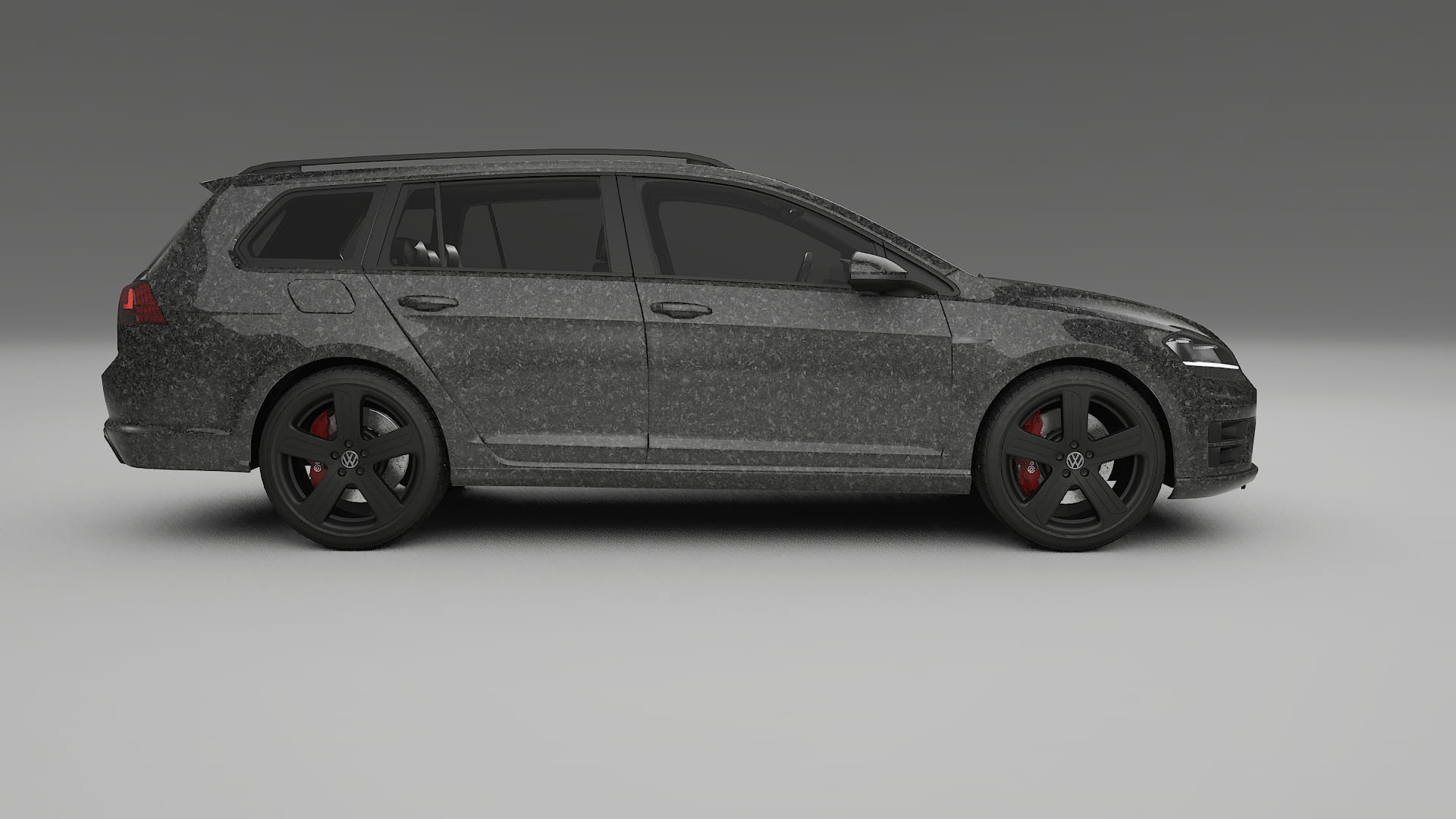 VW Golf Variant Mk7 PPF Fólie | FORGED S TPU PPF - kompletní pre-cut kit