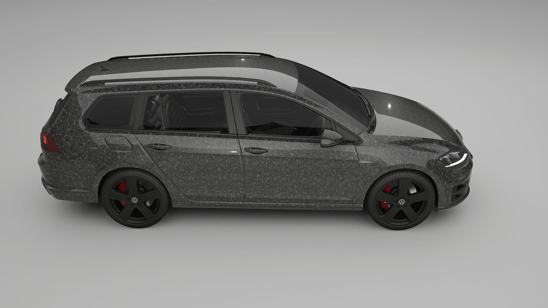 VW Golf Variant Mk7 PPF Fólie | FORGED S TPU PPF - kompletní pre-cut kit
