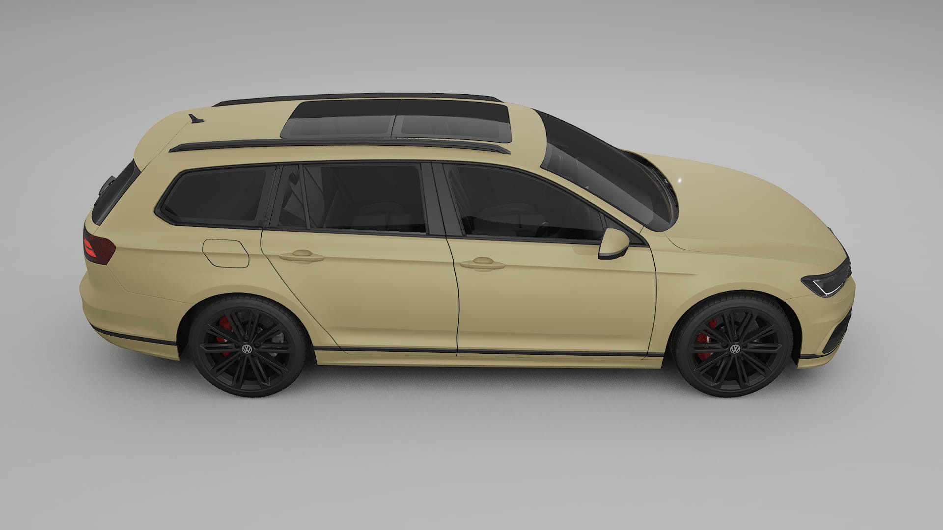 VW Passat Variant-R B8 PPF Fólie | SAND TPU PPF - kompletní pre-cut kit