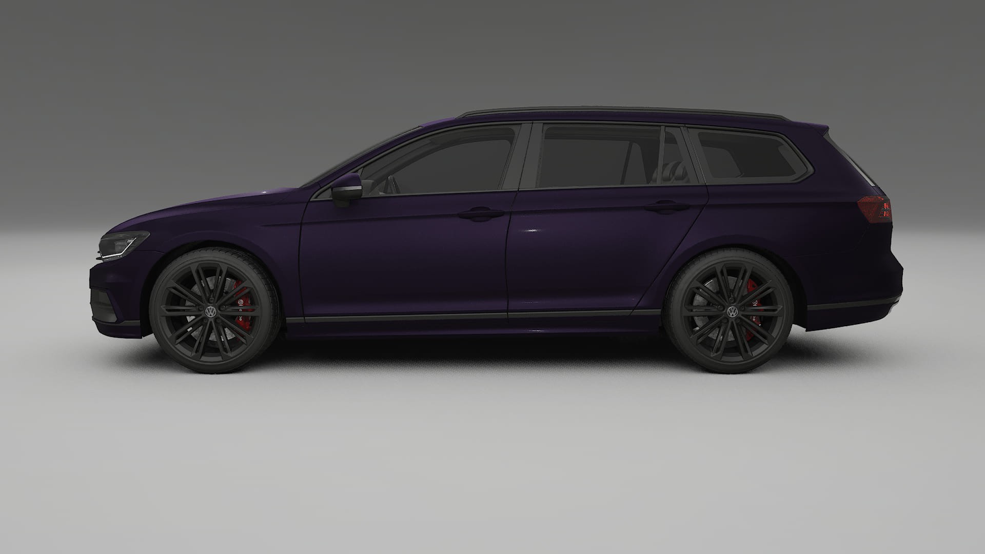 VW Passat Variant-R B8 PPF Fólie | VIOLET TPU PPF - kompletní pre-cut kit