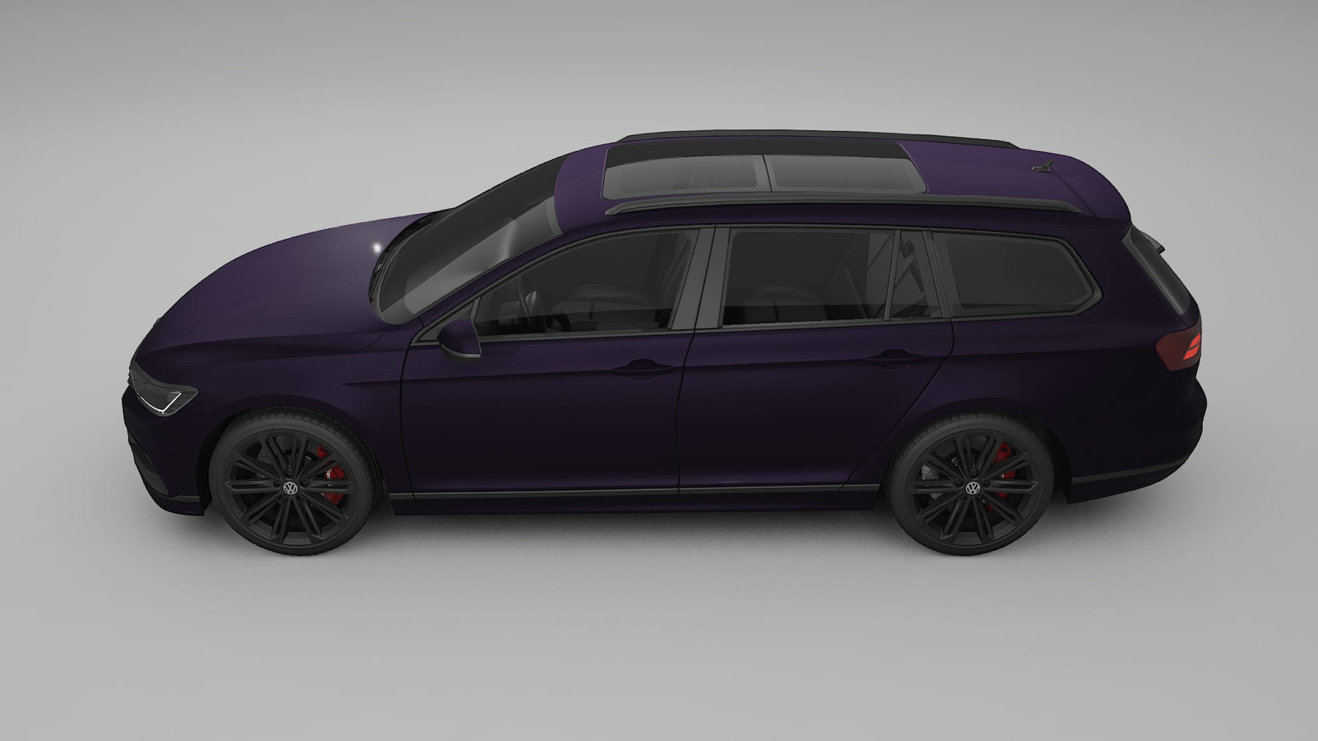 VW Passat Variant-R B8 PPF Fólie | VIOLET TPU PPF - kompletní pre-cut kit