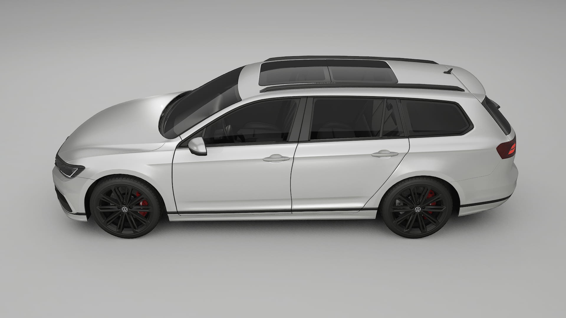 VW Passat Variant-R B8 PPF Fólie | OPAL TPU PPF - kompletní pre-cut kit