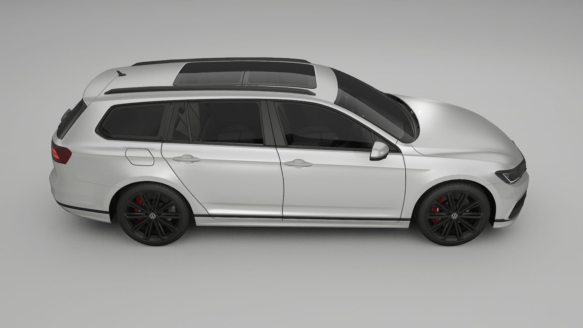 VW Passat Variant-R B8 PPF Fólie | OPAL TPU PPF - kompletní pre-cut kit