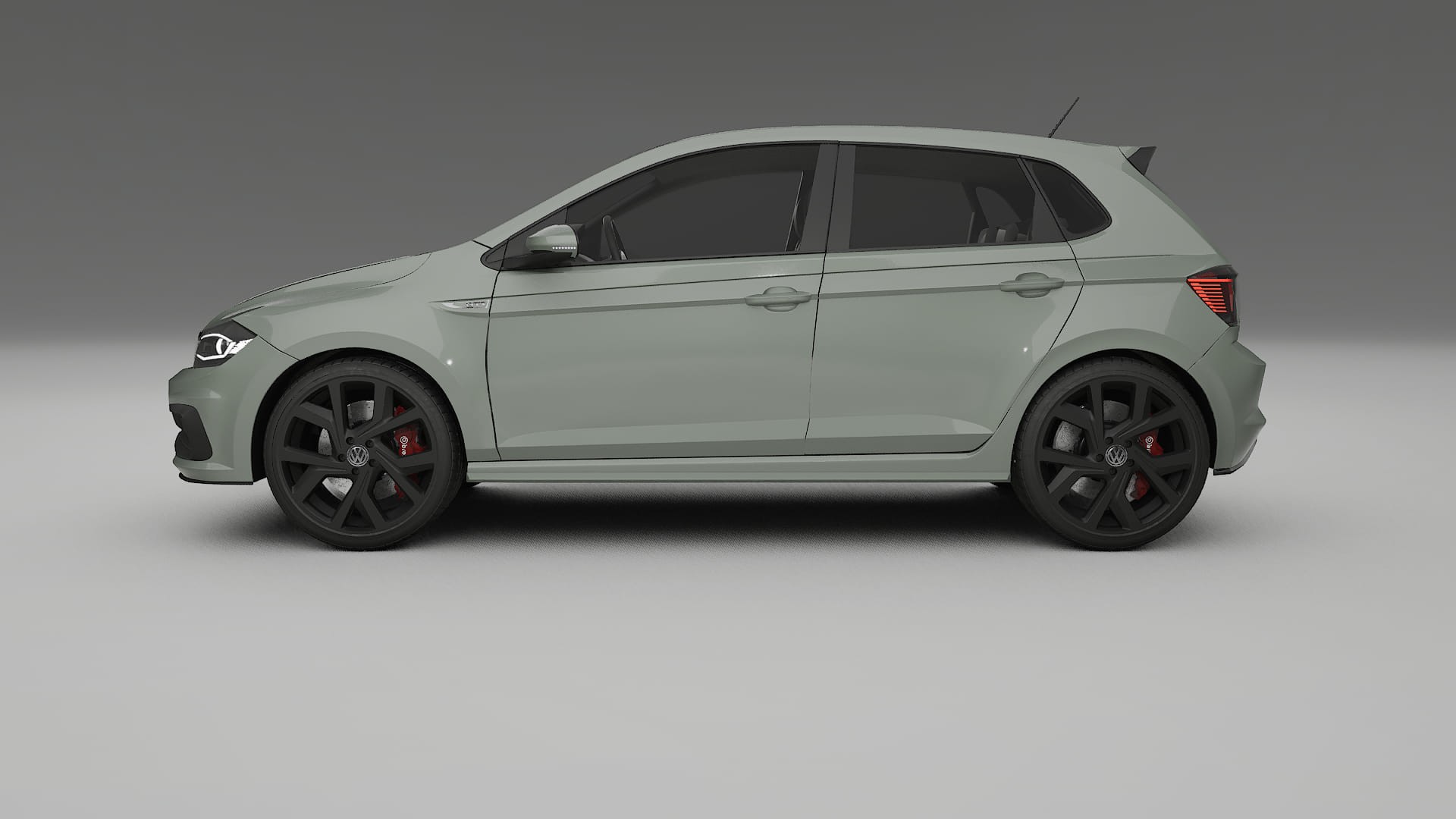 VW Polo GTI VI PPF Fólie | SLATE TPU PPF - kompletní pre-cut kit