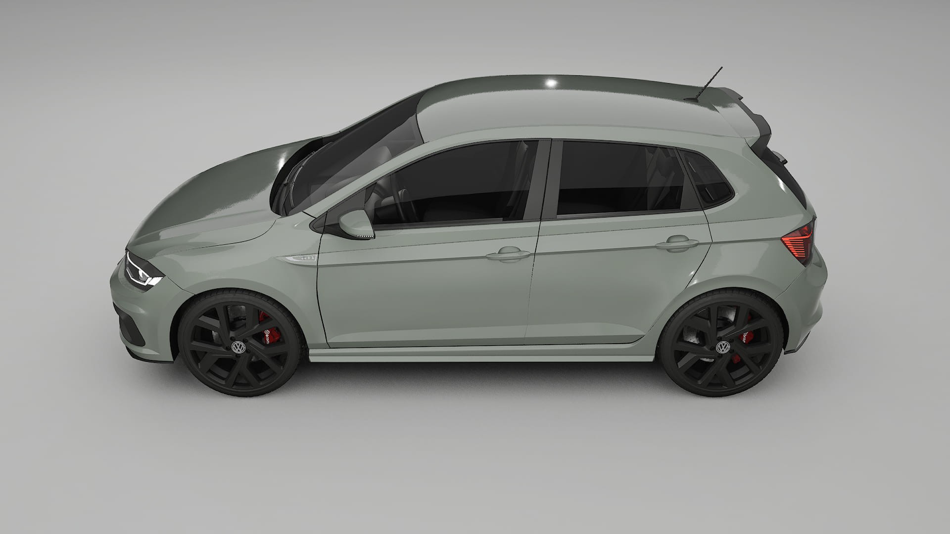 VW Polo GTI VI PPF Fólie | SLATE TPU PPF - kompletní pre-cut kit