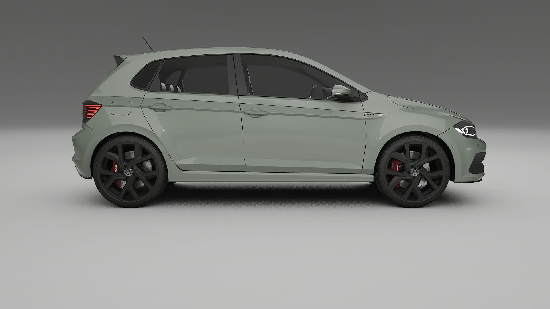 VW Polo GTI VI PPF Fólie | SLATE TPU PPF - kompletní pre-cut kit