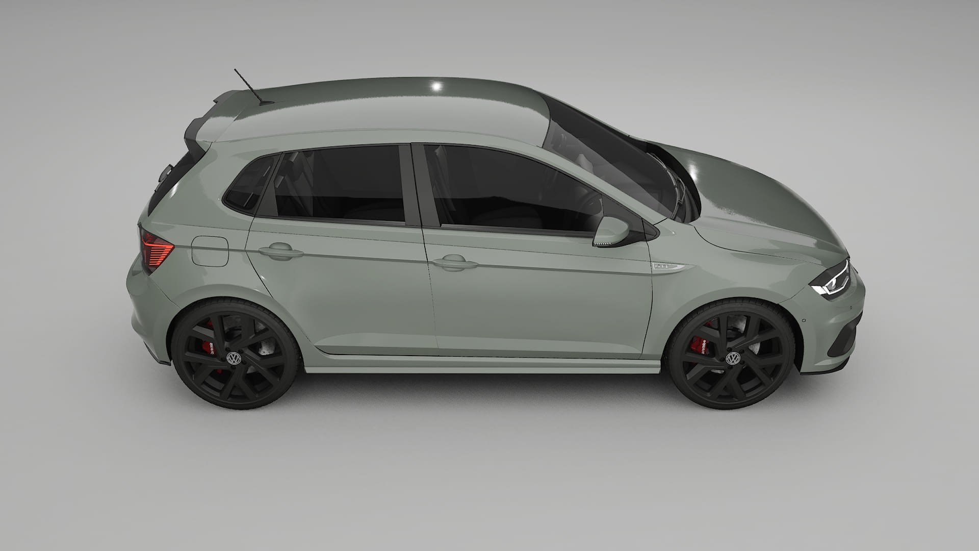 VW Polo GTI VI PPF Fólie | SLATE TPU PPF - kompletní pre-cut kit