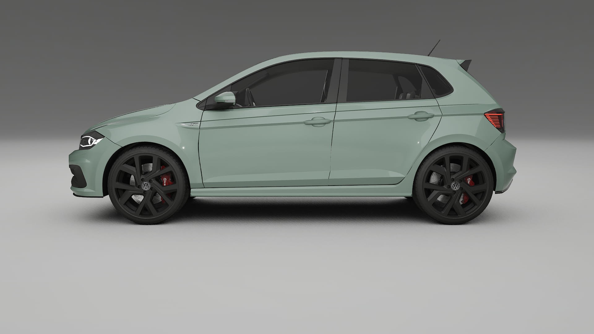 VW Polo GTI VI PPF Fólie | CINDER TPU PPF - kompletní pre-cut kit