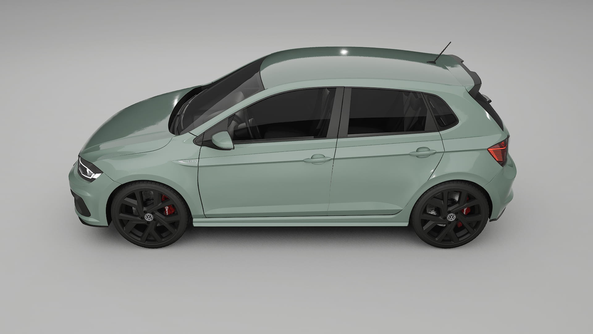 VW Polo GTI VI PPF Fólie | CINDER TPU PPF - kompletní pre-cut kit