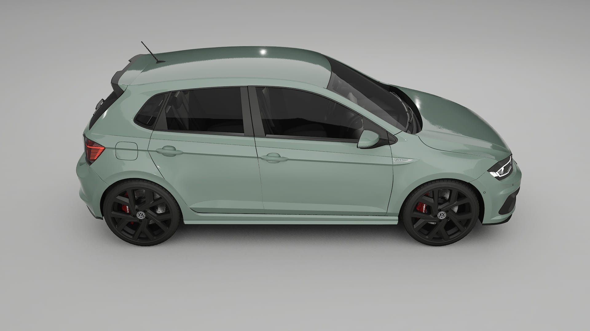 VW Polo GTI VI PPF Fólie | CINDER TPU PPF - kompletní pre-cut kit
