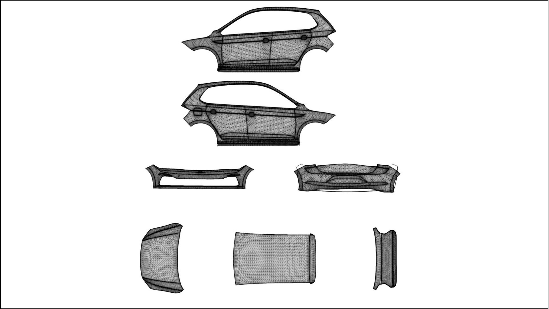 VW Polo GTI VI PPF Fólie | BLUSH TPU PPF - kompletní pre-cut kit