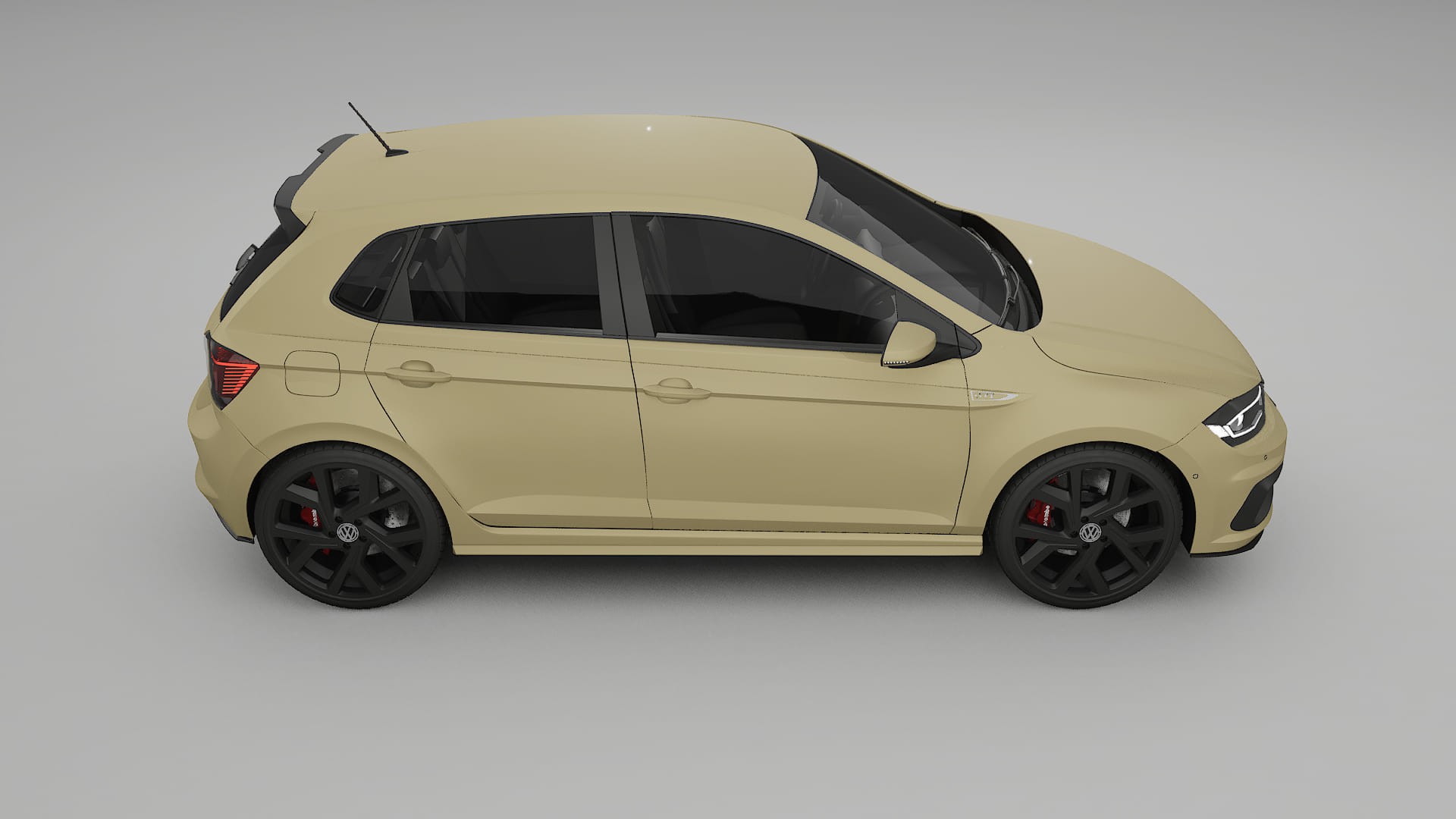VW Polo GTI VI PPF Fólie | SAND TPU PPF - kompletní pre-cut kit