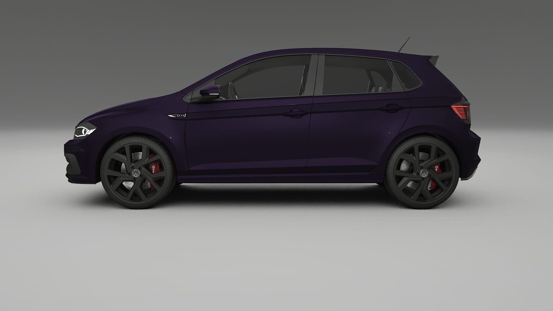 VW Polo GTI VI PPF Fólie | VIOLET TPU PPF - kompletní pre-cut kit