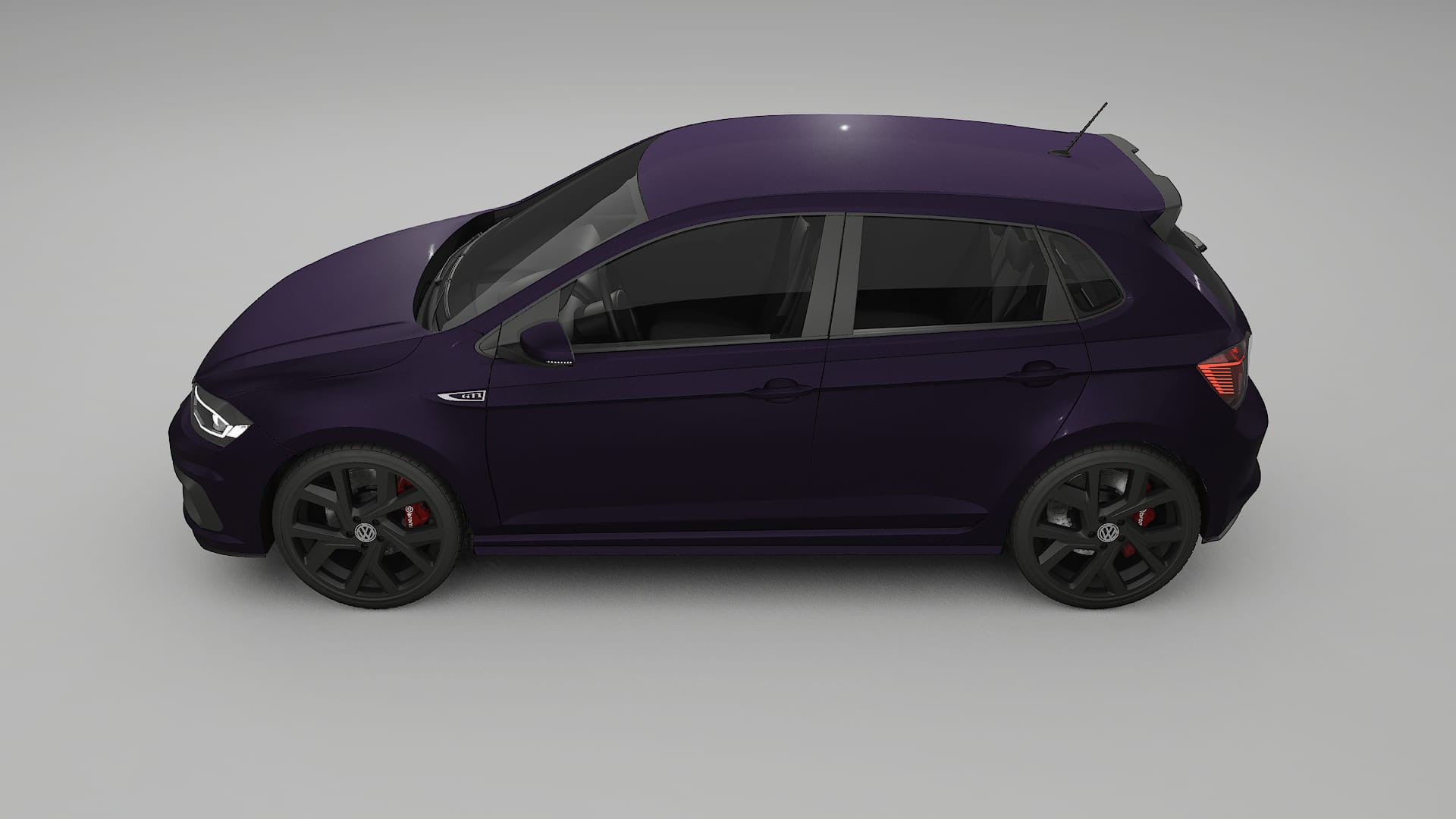 VW Polo GTI VI PPF Fólie | VIOLET TPU PPF - kompletní pre-cut kit