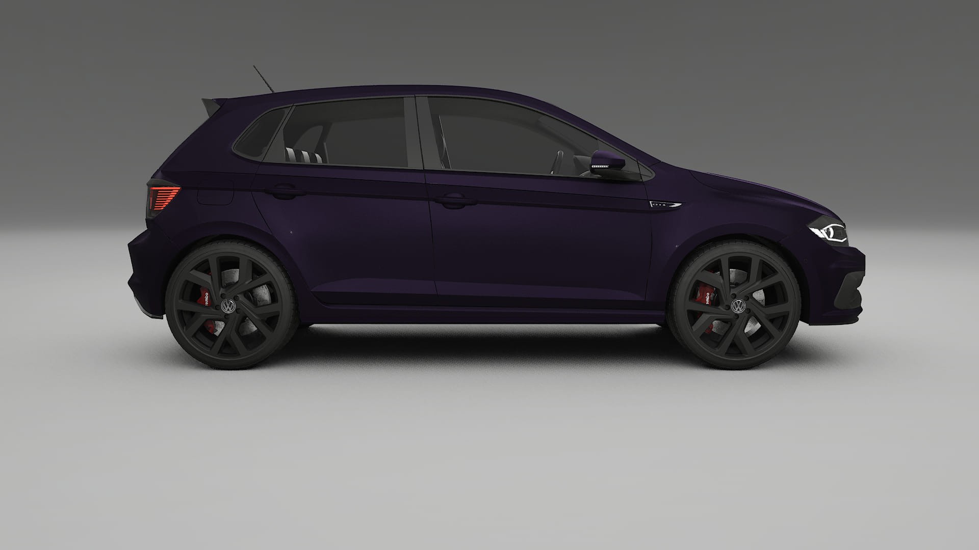 VW Polo GTI VI PPF Fólie | VIOLET TPU PPF - kompletní pre-cut kit