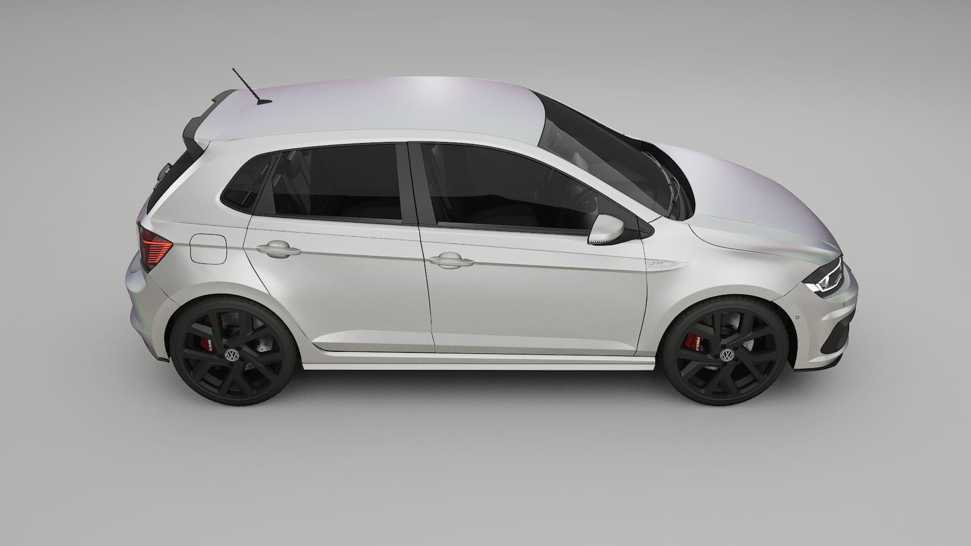 VW Polo GTI VI PPF Fólie | NEBULA TPU PPF - kompletní pre-cut kit