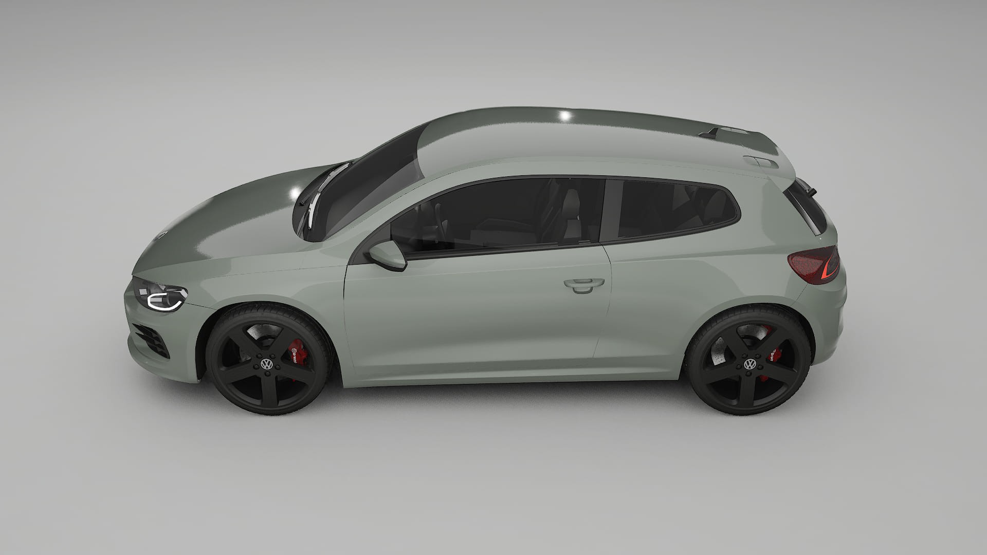 VW Scirocco R III PPF Fólie | SLATE TPU PPF - kompletní pre-cut kit
