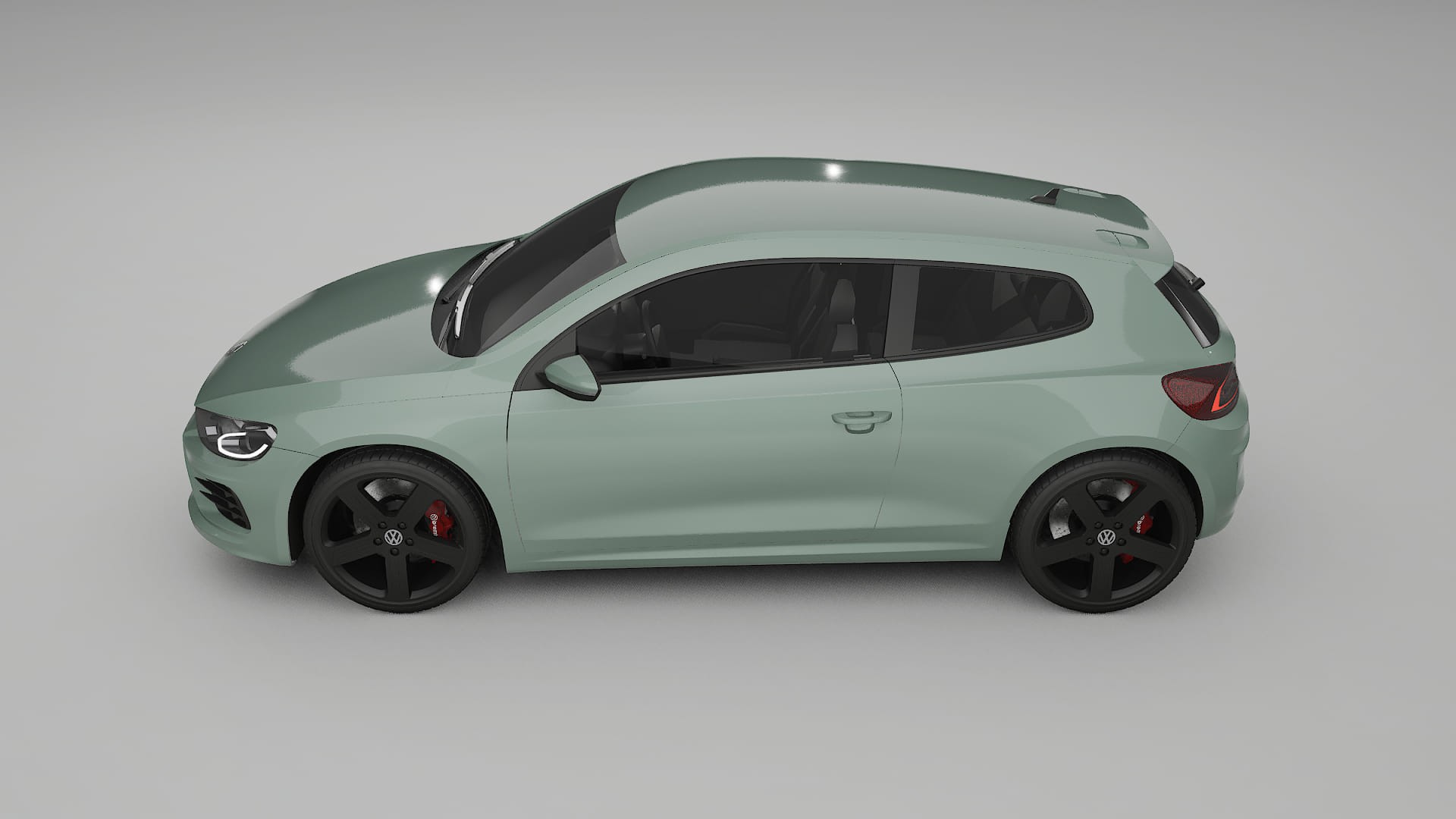 VW Scirocco R III PPF Fólie | CINDER TPU PPF - kompletní pre-cut kit