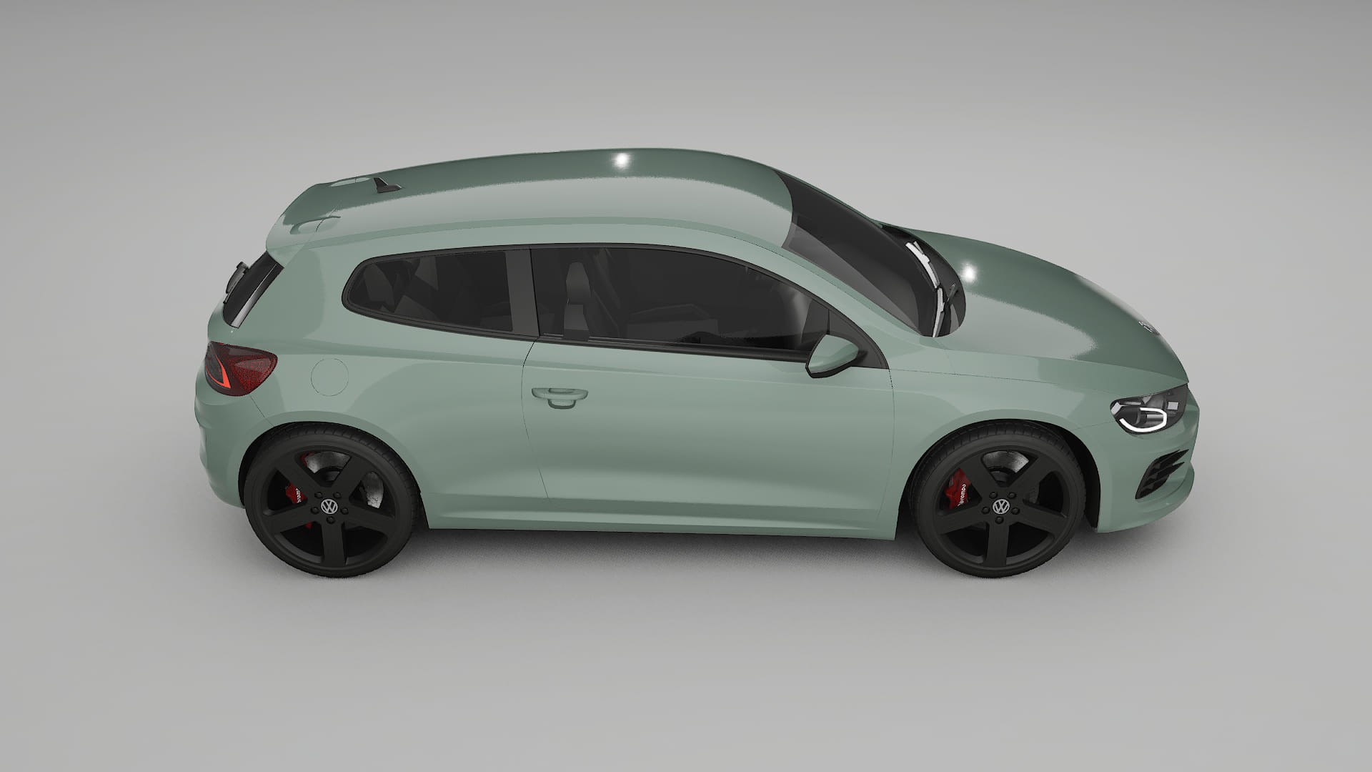 VW Scirocco R III PPF Fólie | CINDER TPU PPF - kompletní pre-cut kit