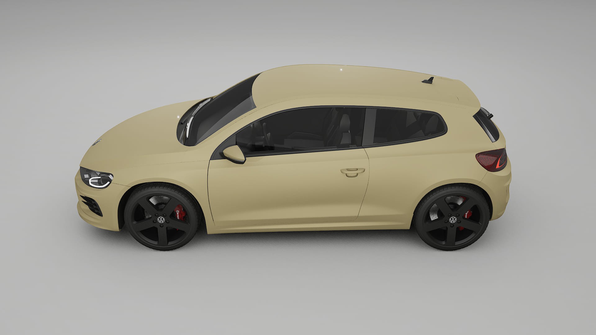 VW Scirocco R III PPF Fólie | SAND TPU PPF - kompletní pre-cut kit