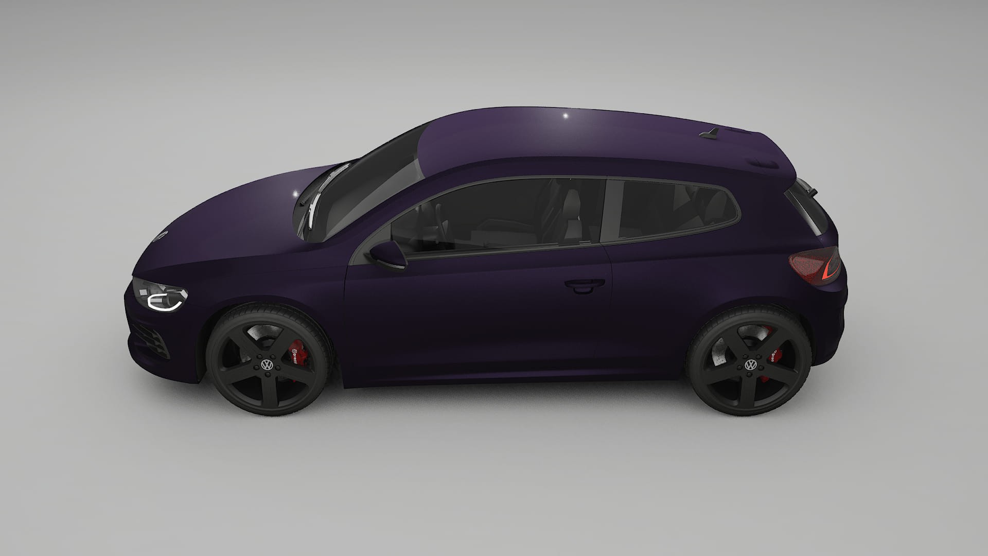 VW Scirocco R III PPF Fólie | VIOLET TPU PPF - kompletní pre-cut kit