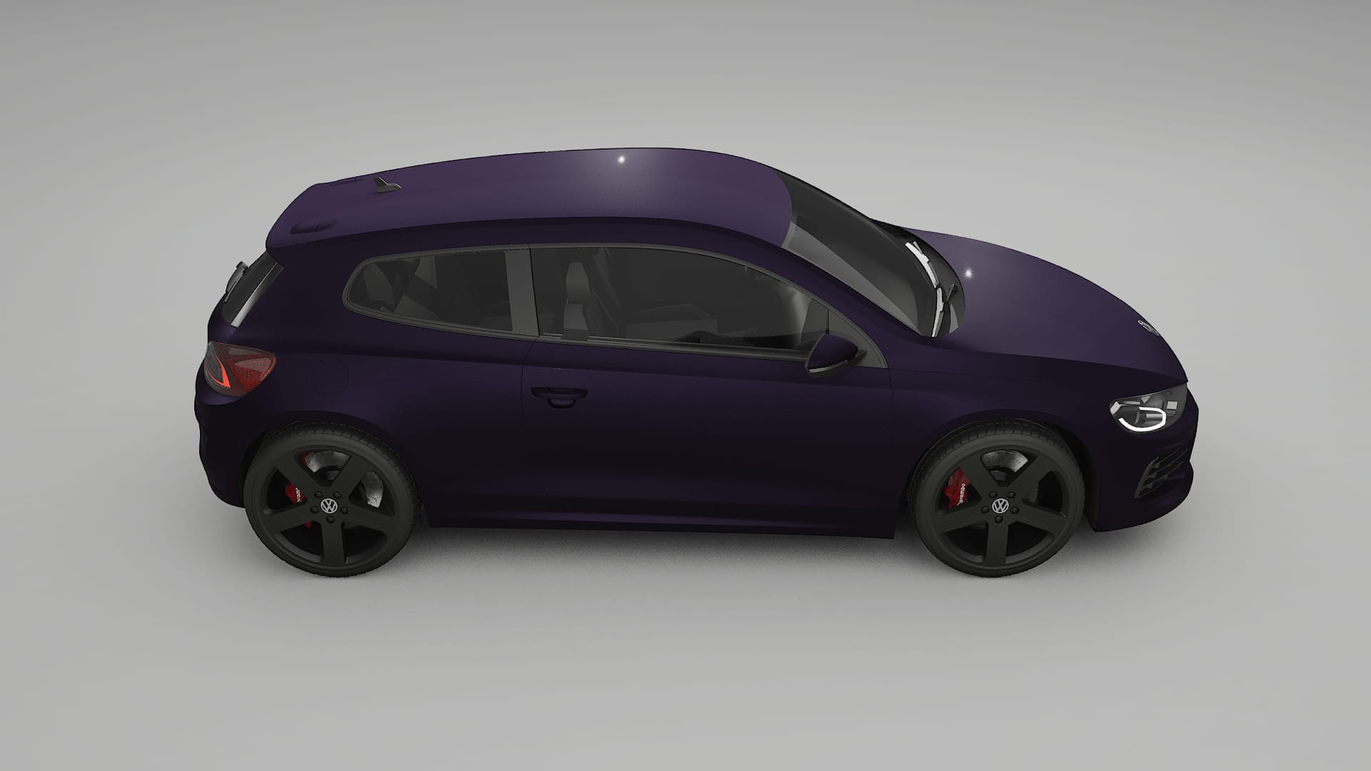 VW Scirocco R III PPF Fólie | VIOLET TPU PPF - kompletní pre-cut kit