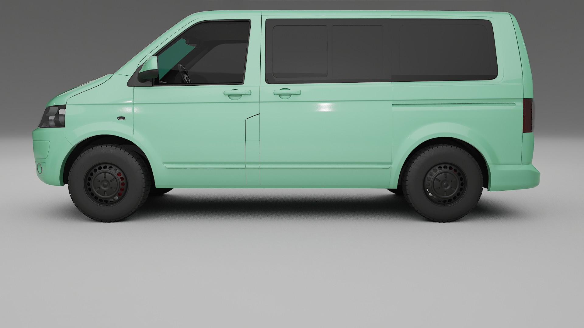 VW Transporter T5 Caravelle PPF Fólie | DUSTY TPU PPF - kompletní pre-cut kit