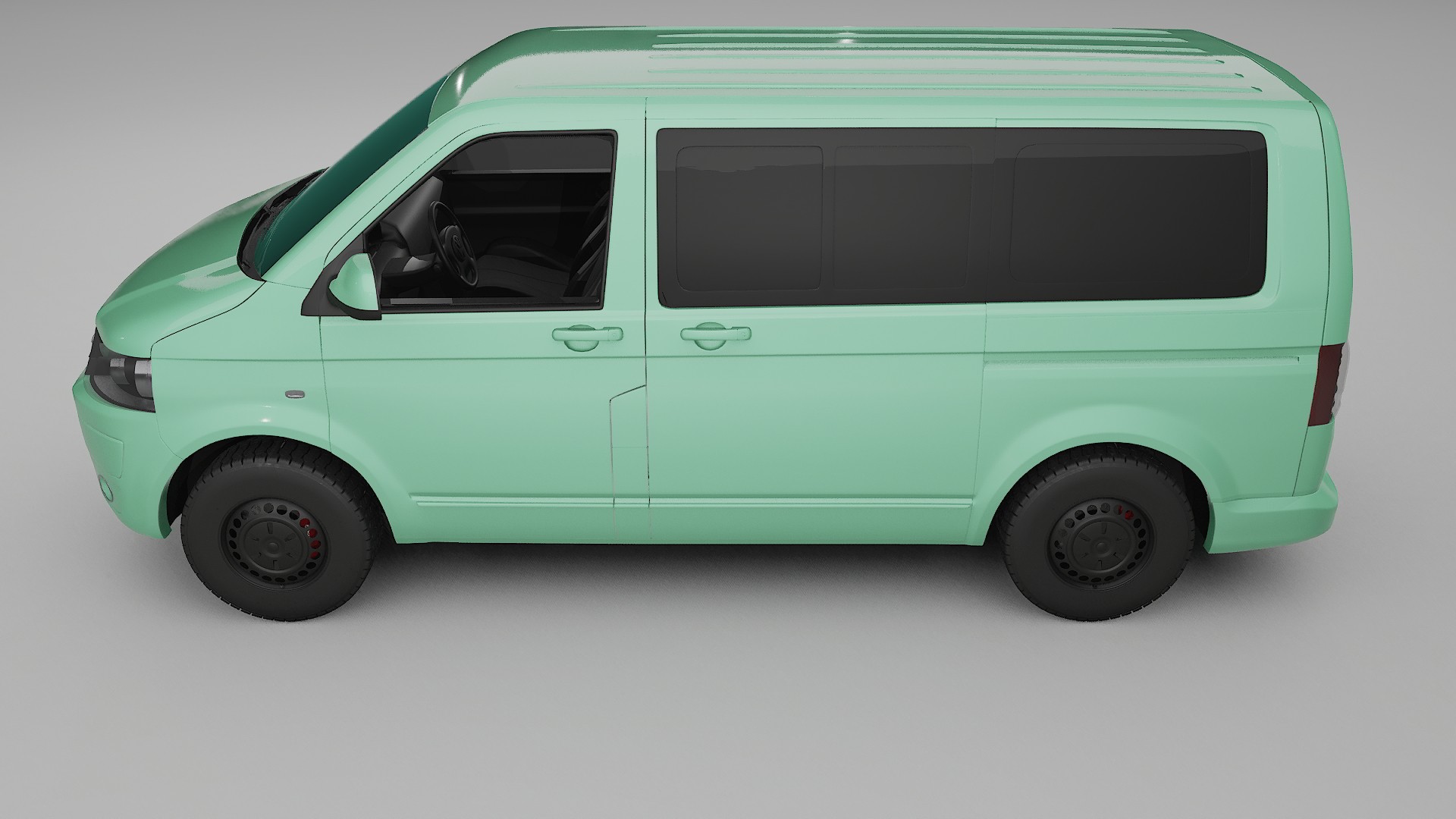 VW Transporter T5 Caravelle PPF Fólie | DUSTY TPU PPF - kompletní pre-cut kit
