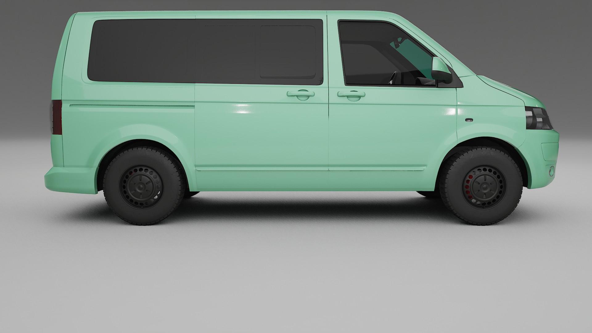 VW Transporter T5 Caravelle PPF Fólie | DUSTY TPU PPF - kompletní pre-cut kit