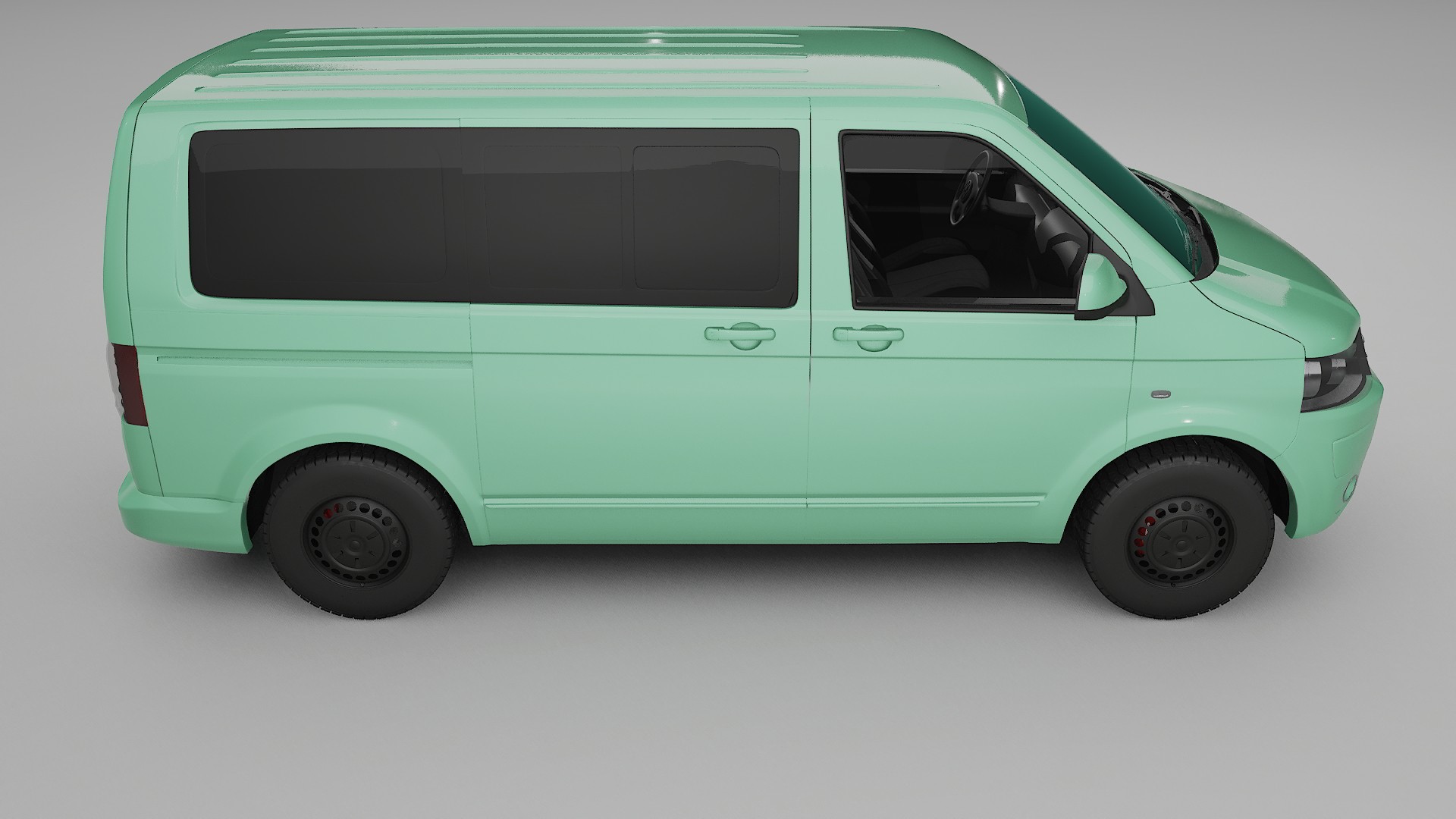 VW Transporter T5 Caravelle PPF Fólie | DUSTY TPU PPF - kompletní pre-cut kit