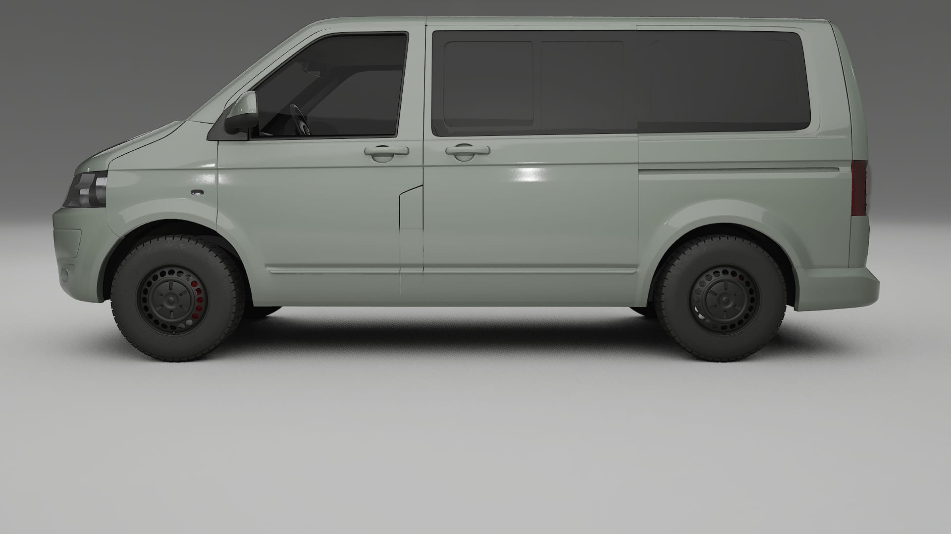 VW Transporter T5 Caravelle PPF Fólie | SLATE TPU PPF - kompletní pre-cut kit