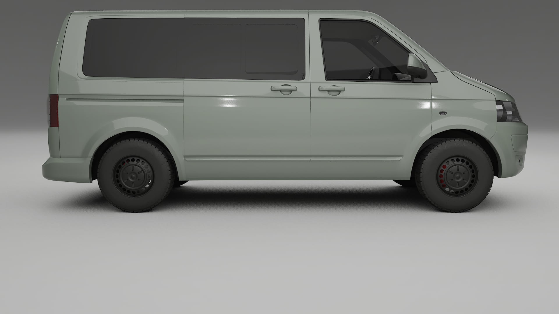 VW Transporter T5 Caravelle PPF Fólie | SLATE TPU PPF - kompletní pre-cut kit