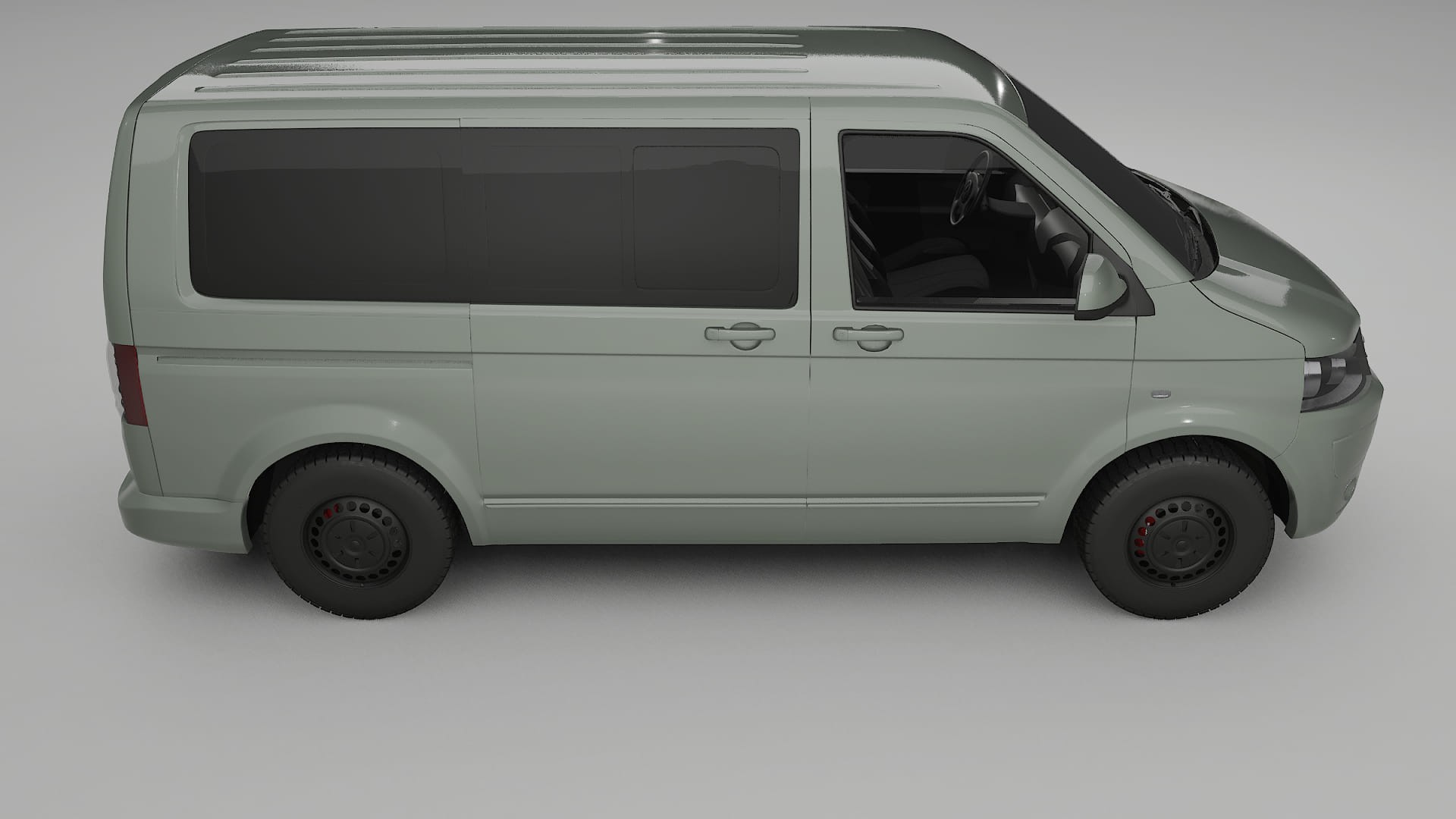 VW Transporter T5 Caravelle PPF Fólie | SLATE TPU PPF - kompletní pre-cut kit