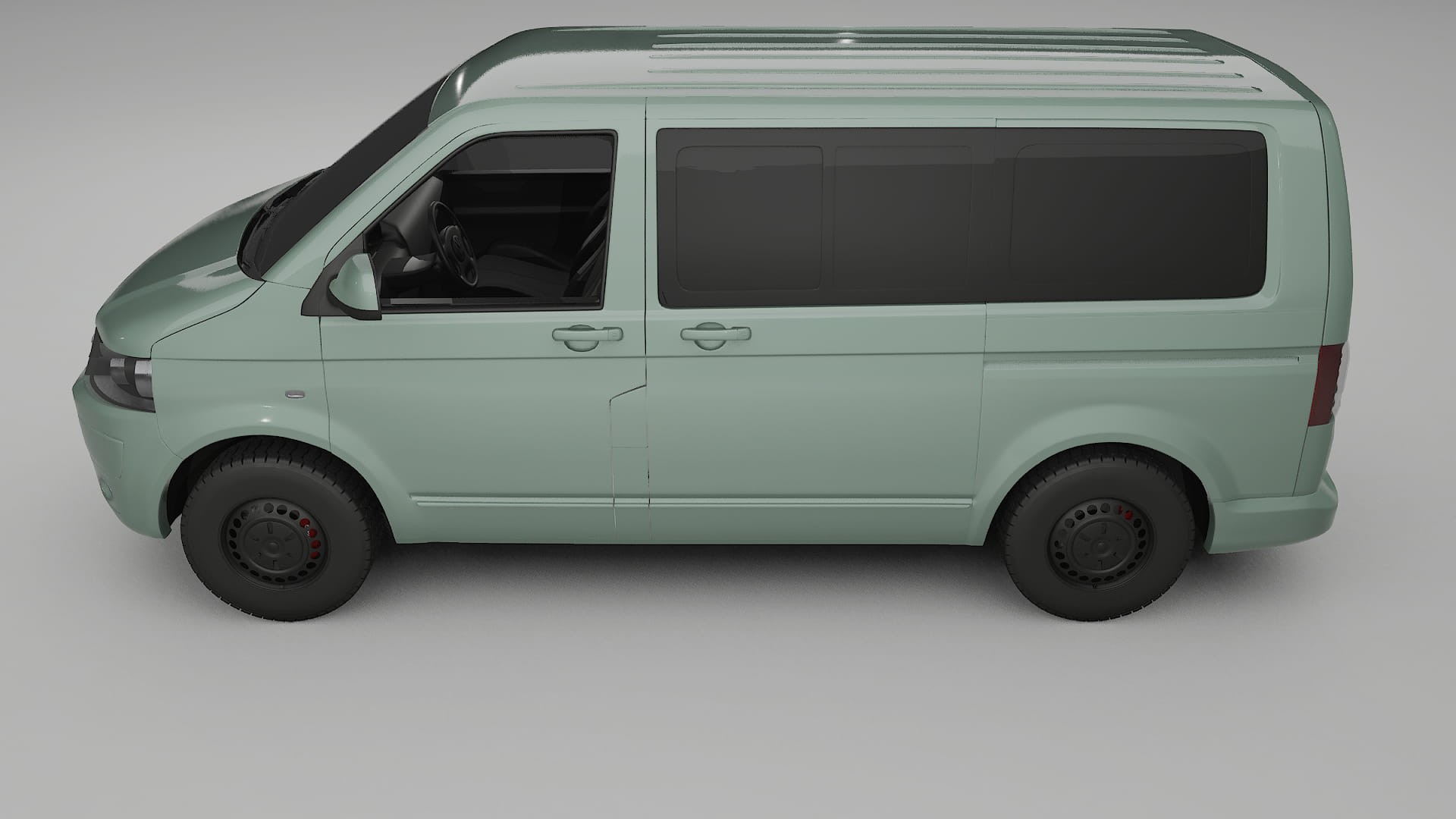 VW Transporter T5 Caravelle PPF Fólie | CINDER TPU PPF - kompletní pre-cut kit