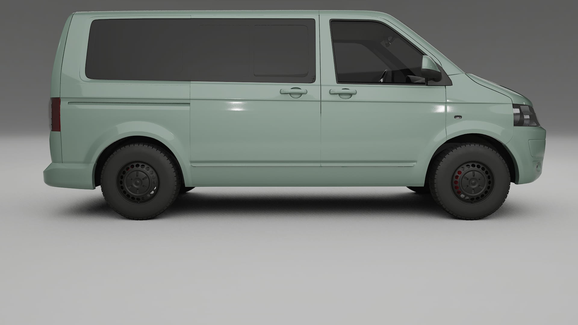 VW Transporter T5 Caravelle PPF Fólie | CINDER TPU PPF - kompletní pre-cut kit