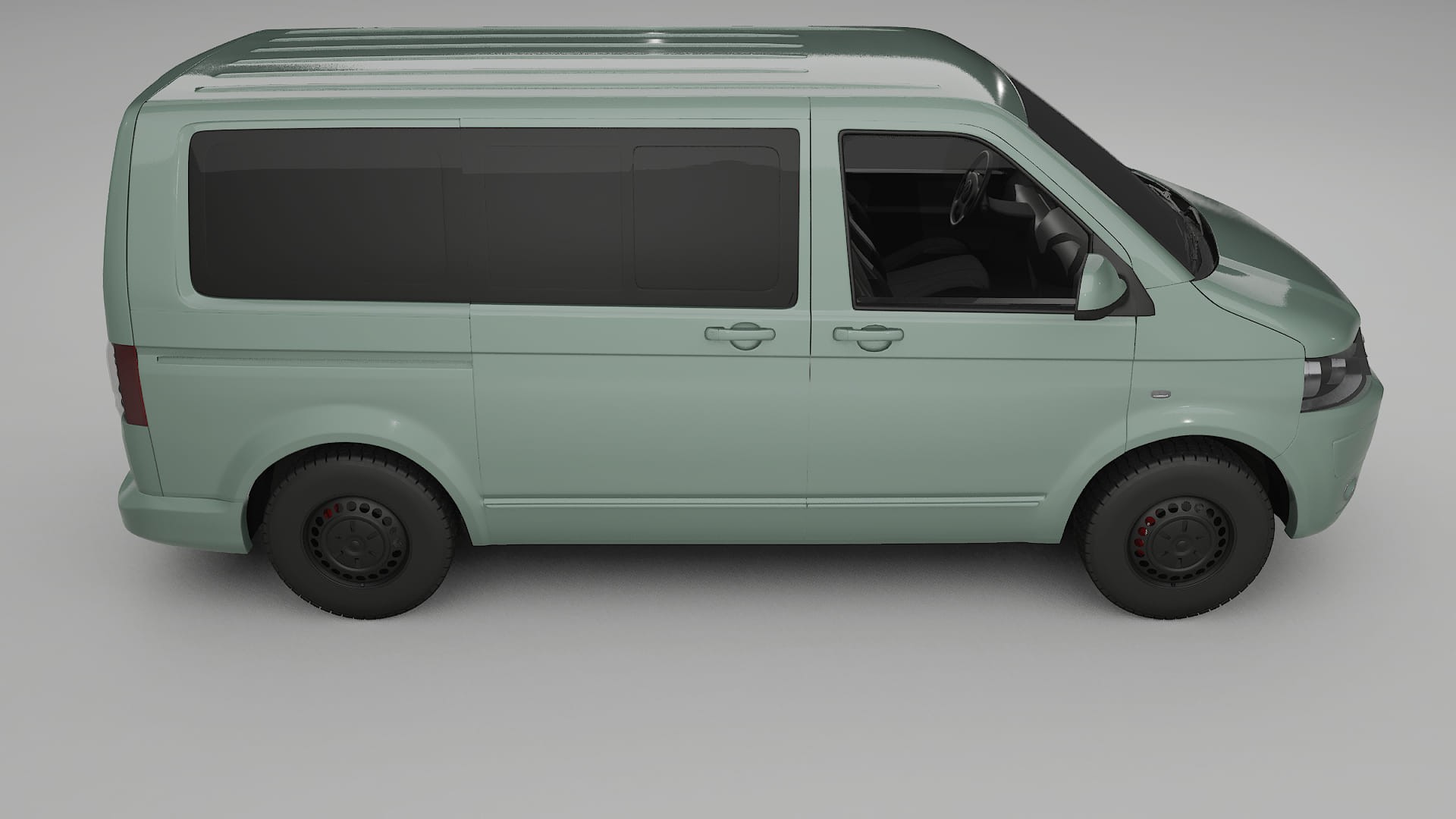 VW Transporter T5 Caravelle PPF Fólie | CINDER TPU PPF - kompletní pre-cut kit